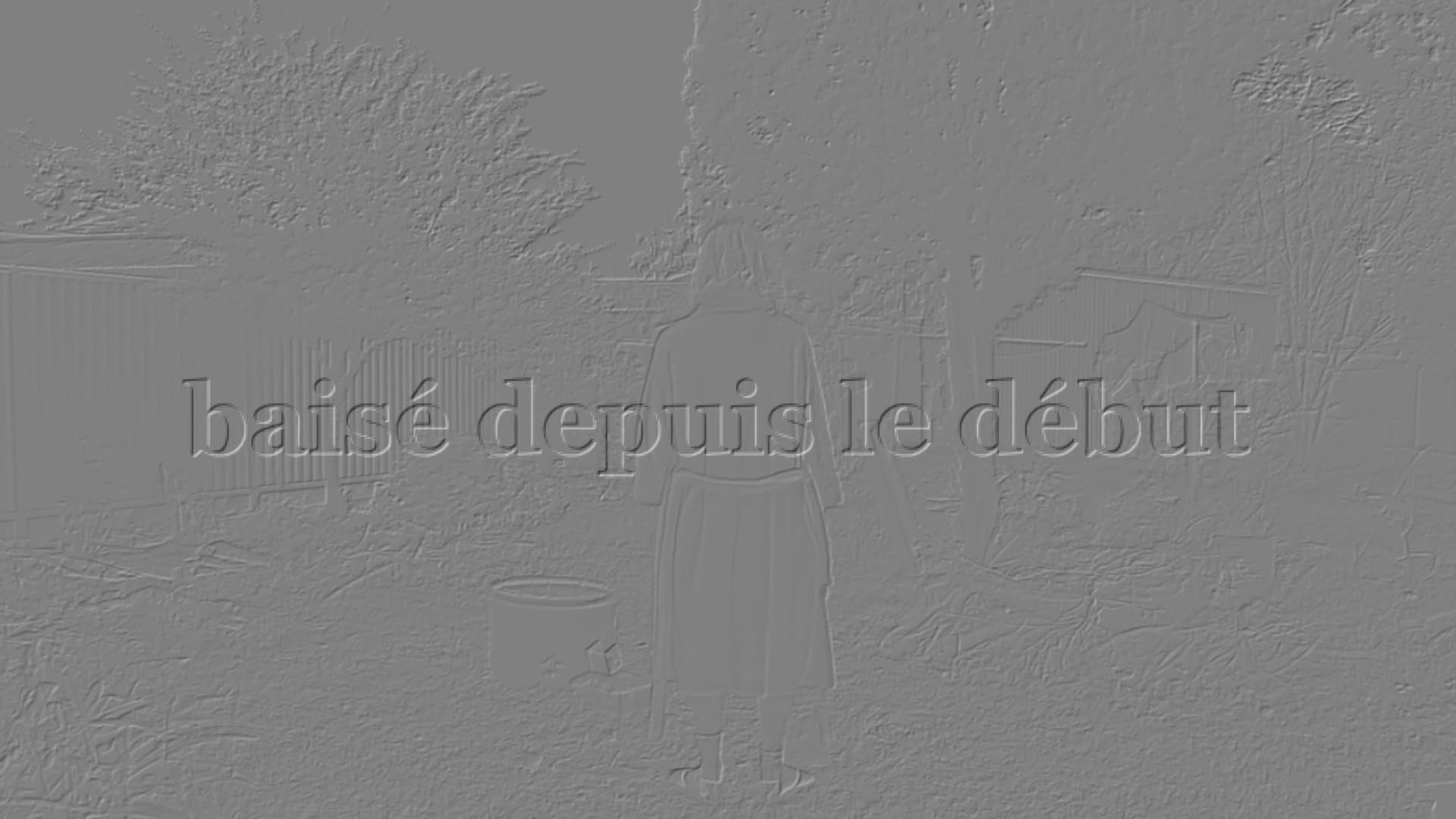 baisé depuis le début