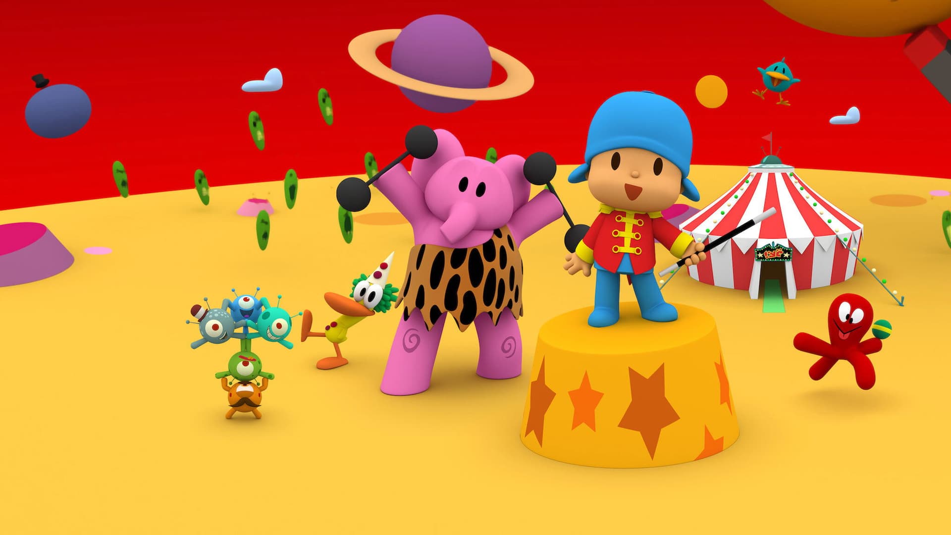 Pocoyo y el Circo Espacial