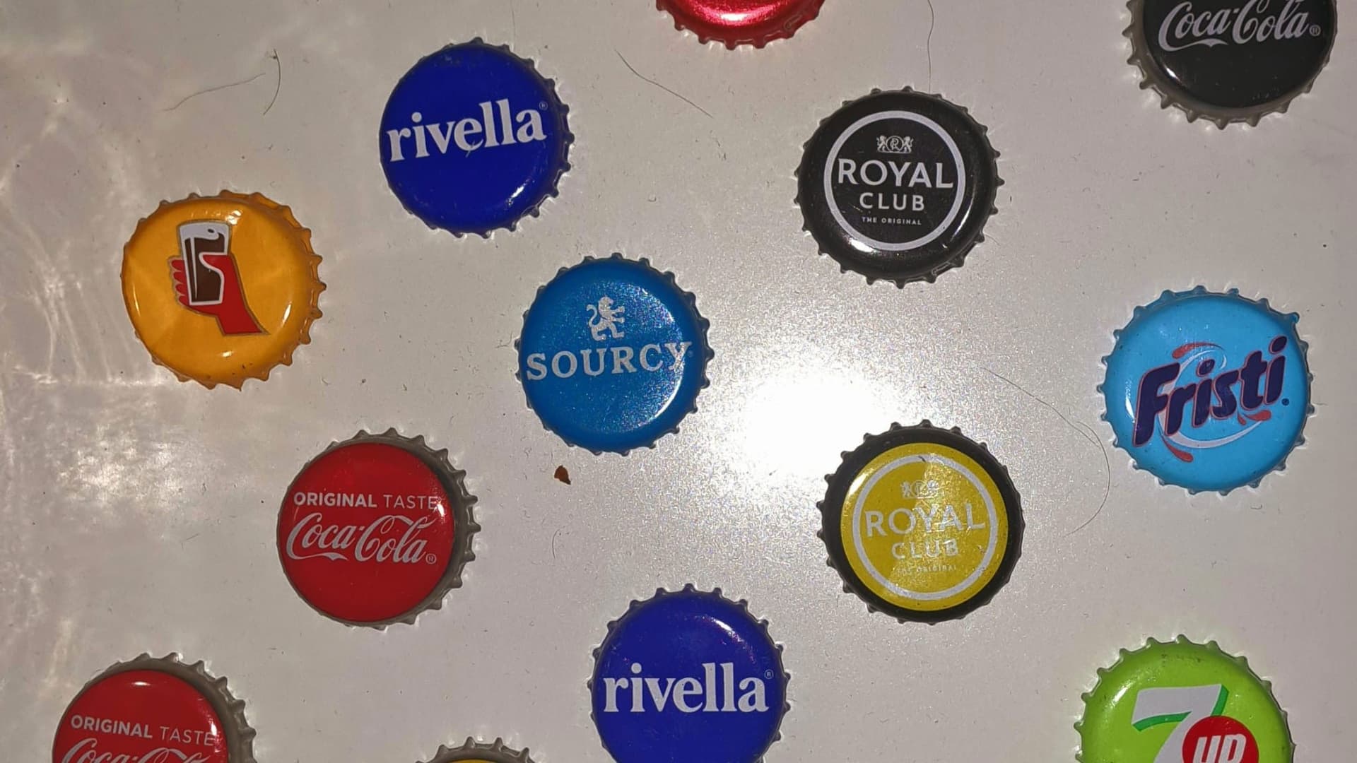 i love bottle caps