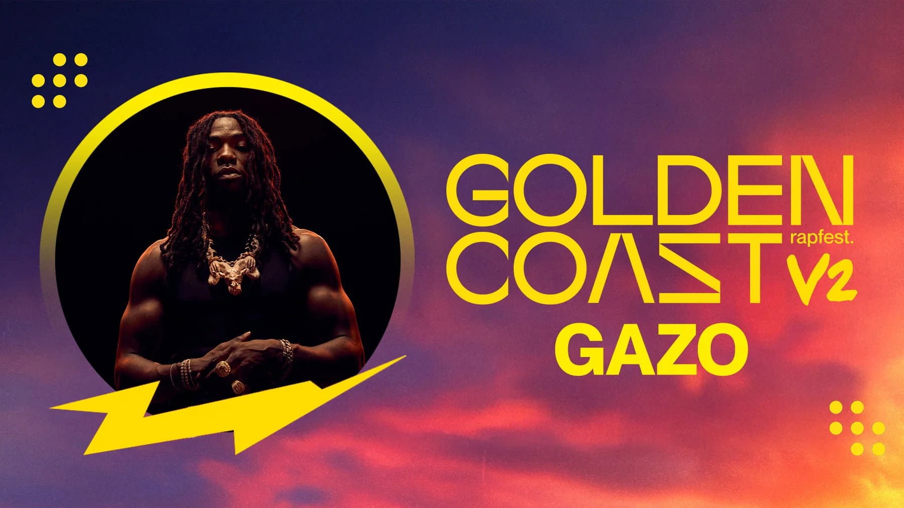 Gazo au Golden Coast Festival