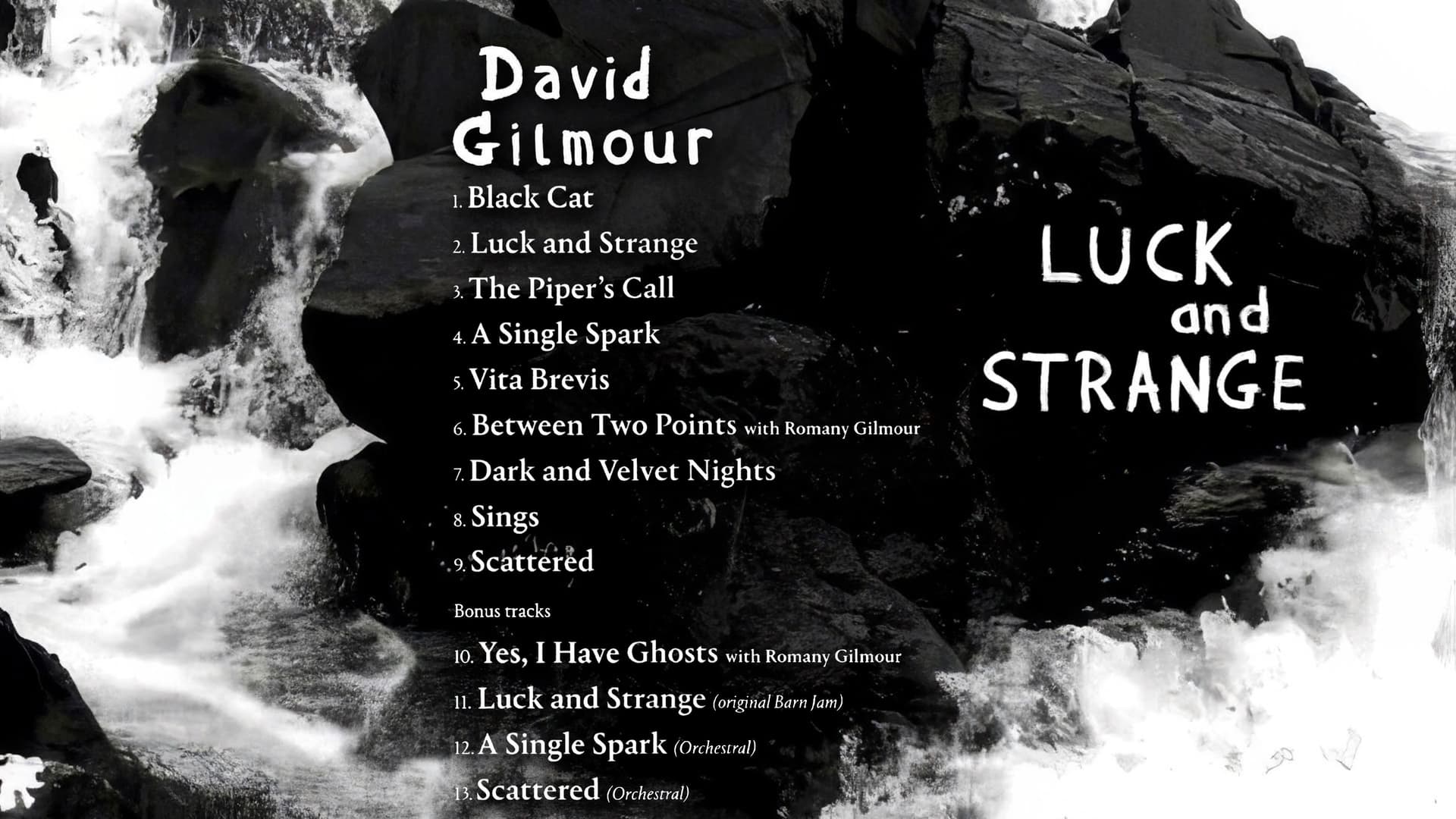 David Gilmour: Luck And Strange