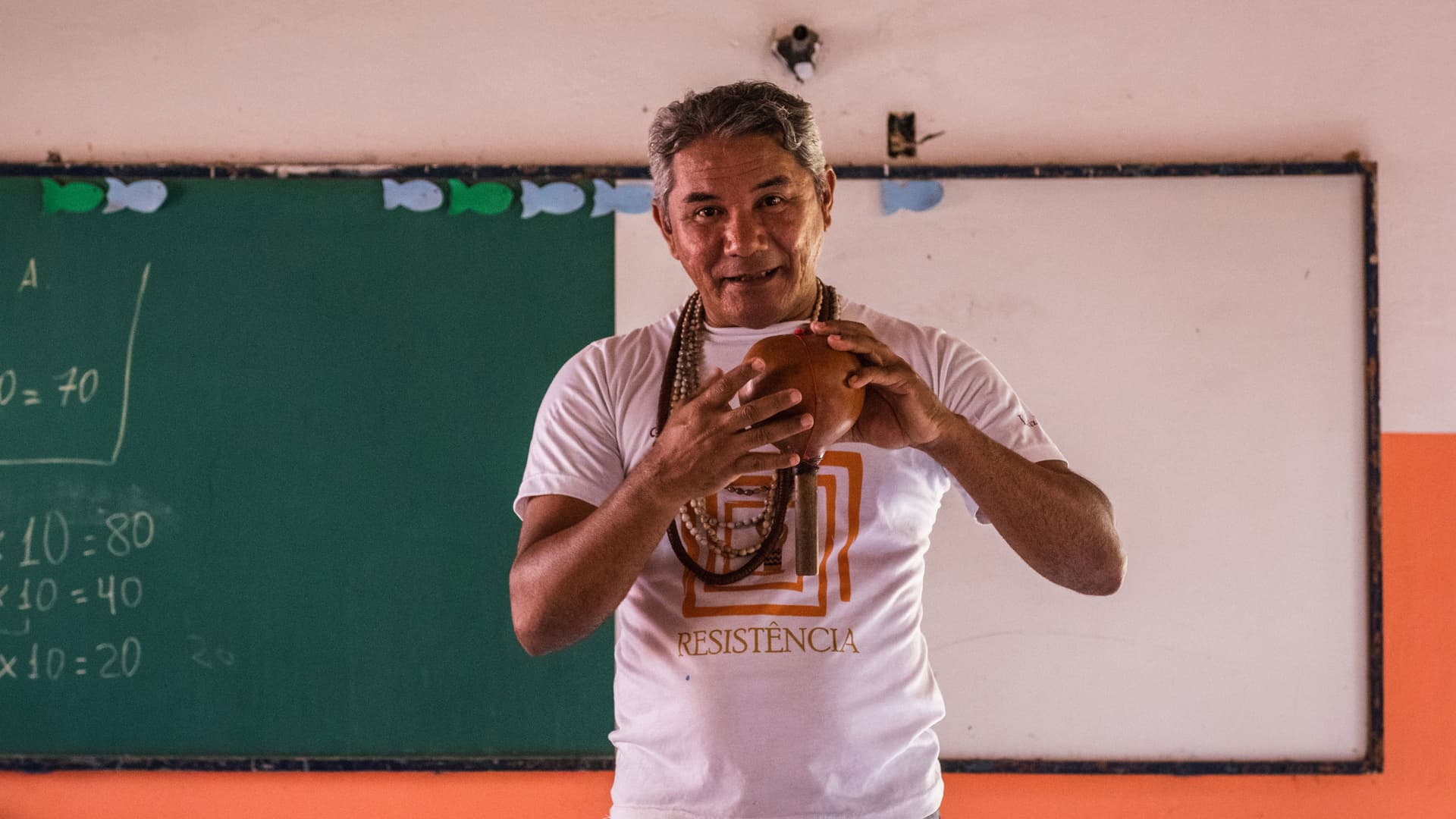 Antes do livro didático, o cocar