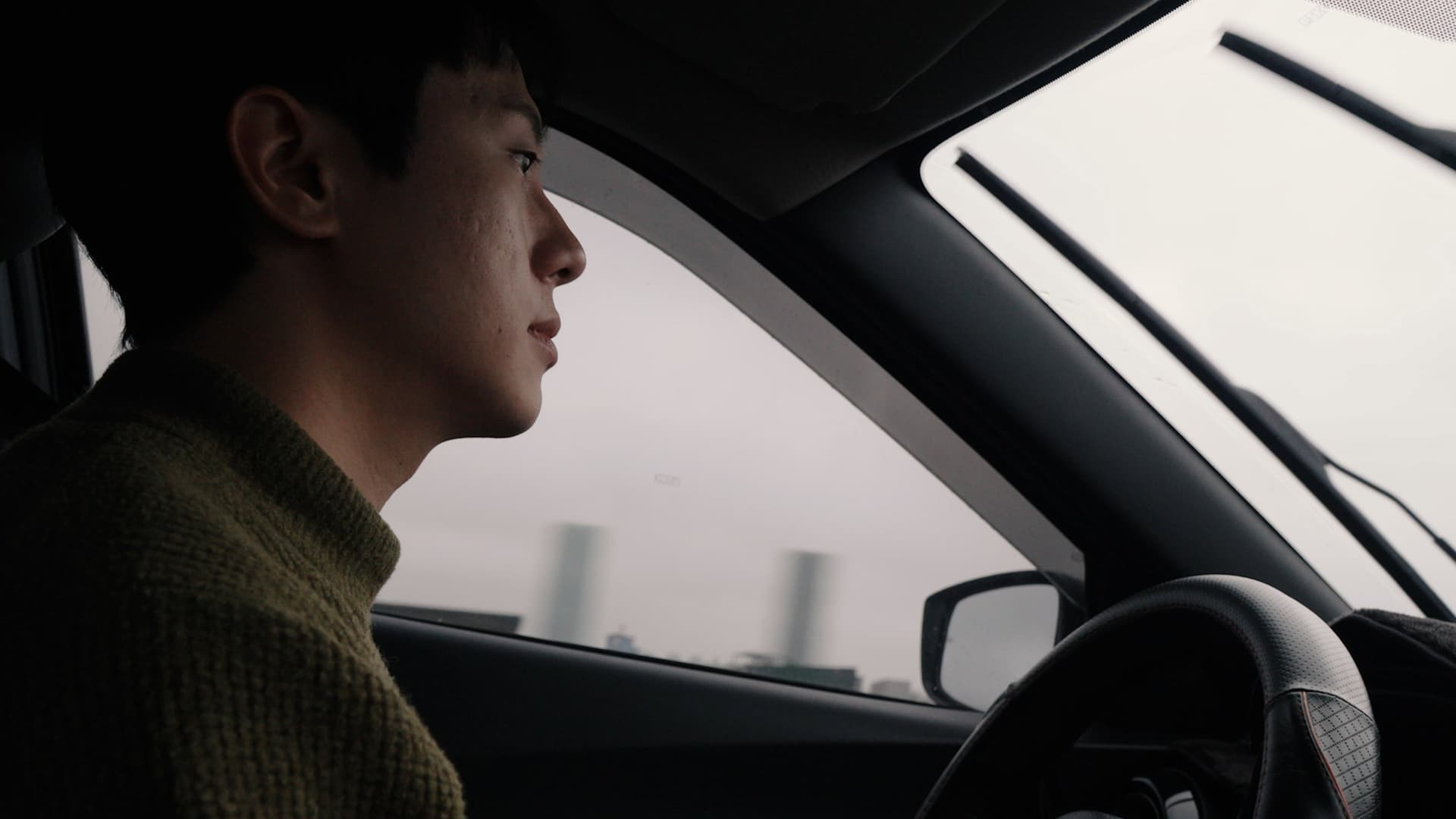 計程車內，計程車外