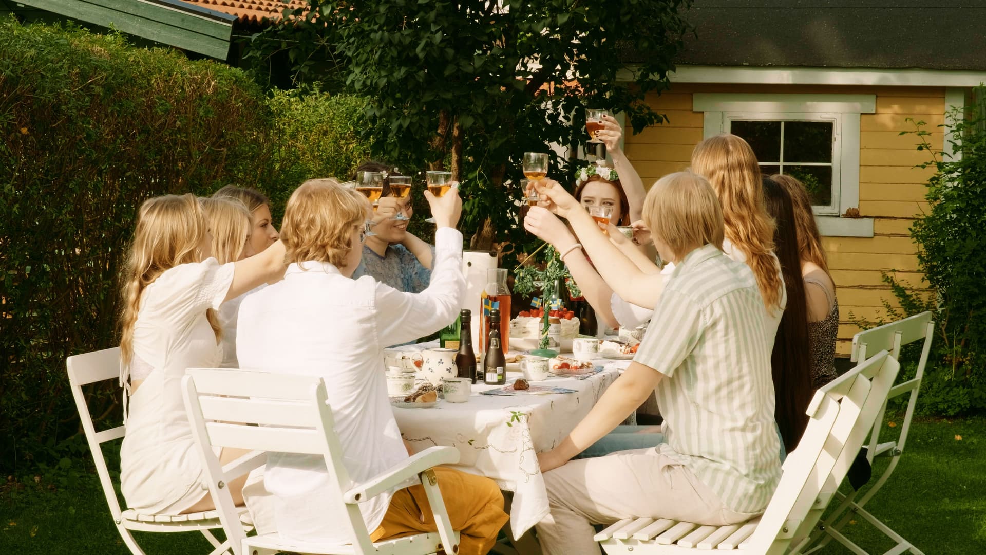 En solig söndagskväll