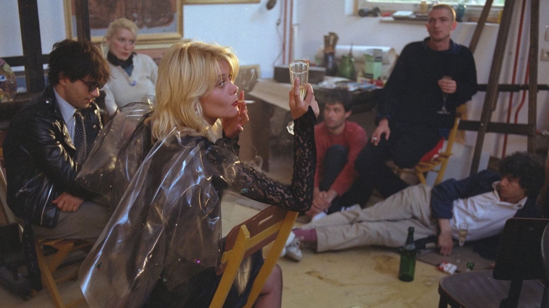 Eszkimó asszony fázik