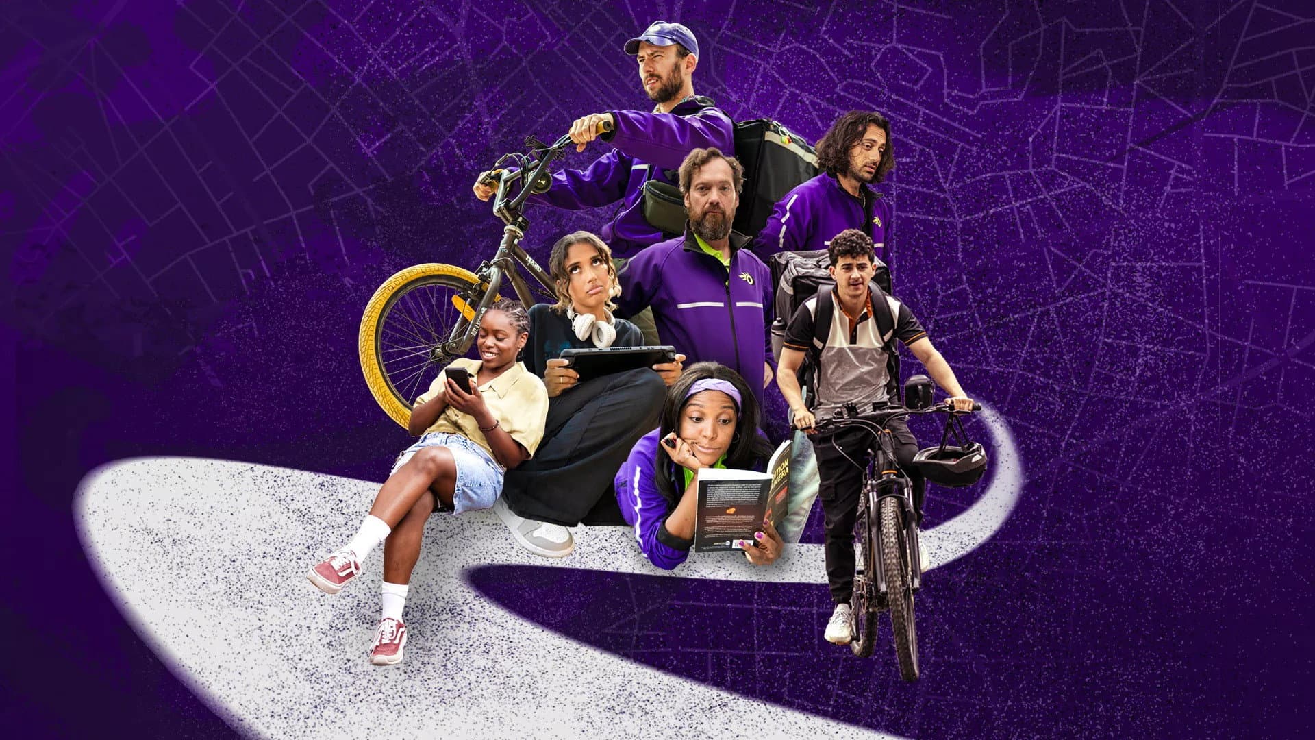 Uw rider is onderweg