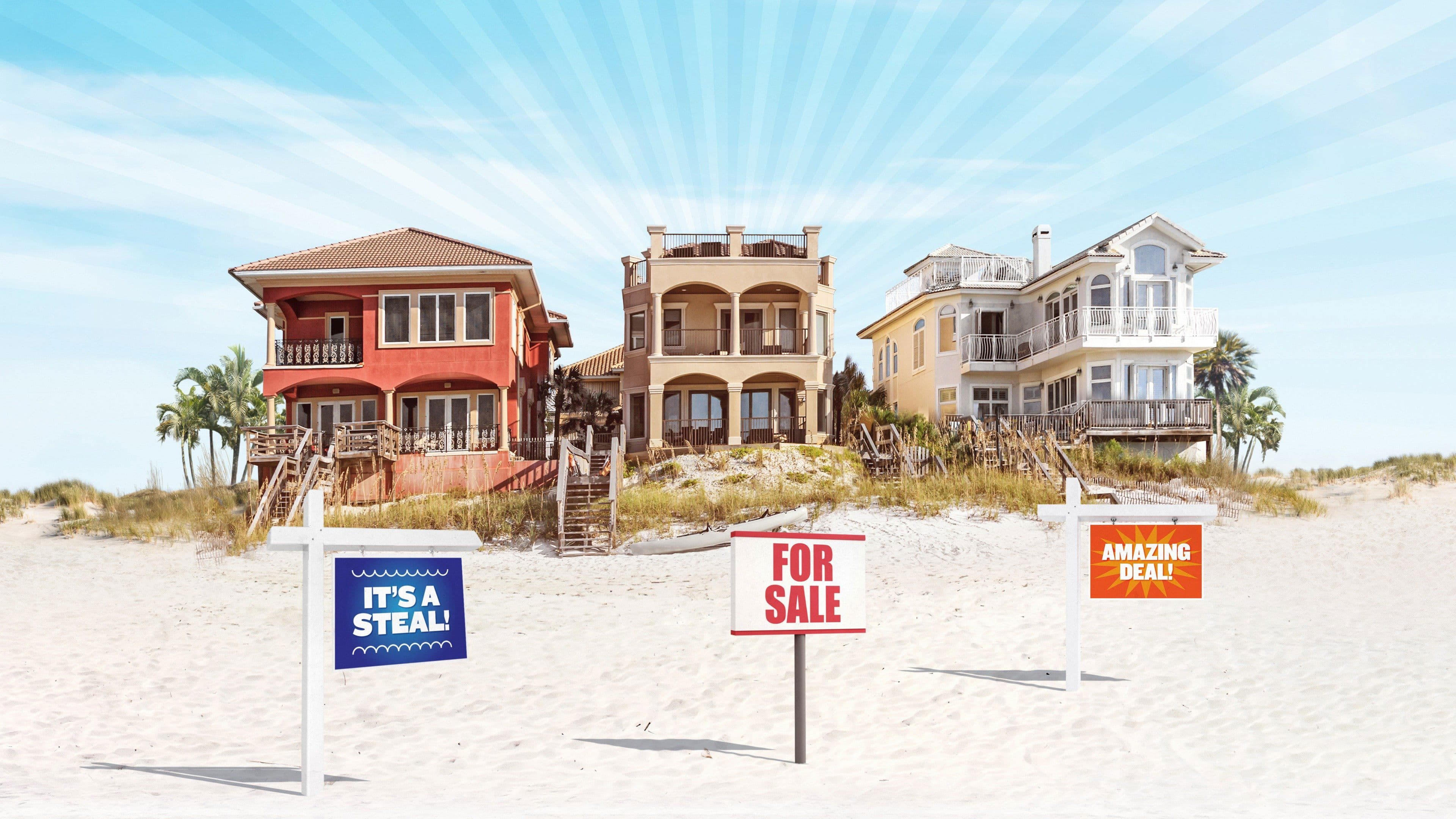 Case pe plajă la prețuri bune