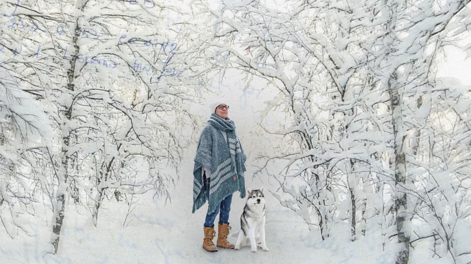 La nieve entre los dos