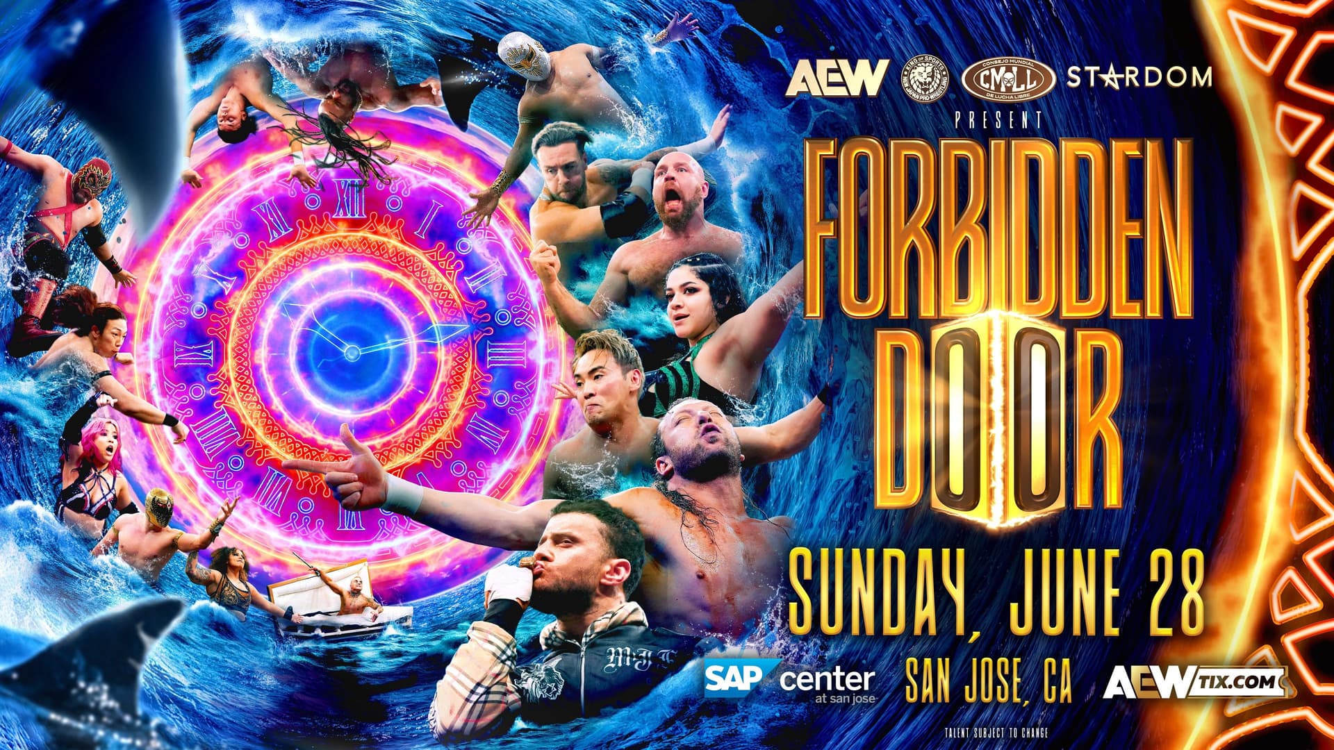 AEW x NJPW x CMLL x Stardom Present Forbidden Door 2026