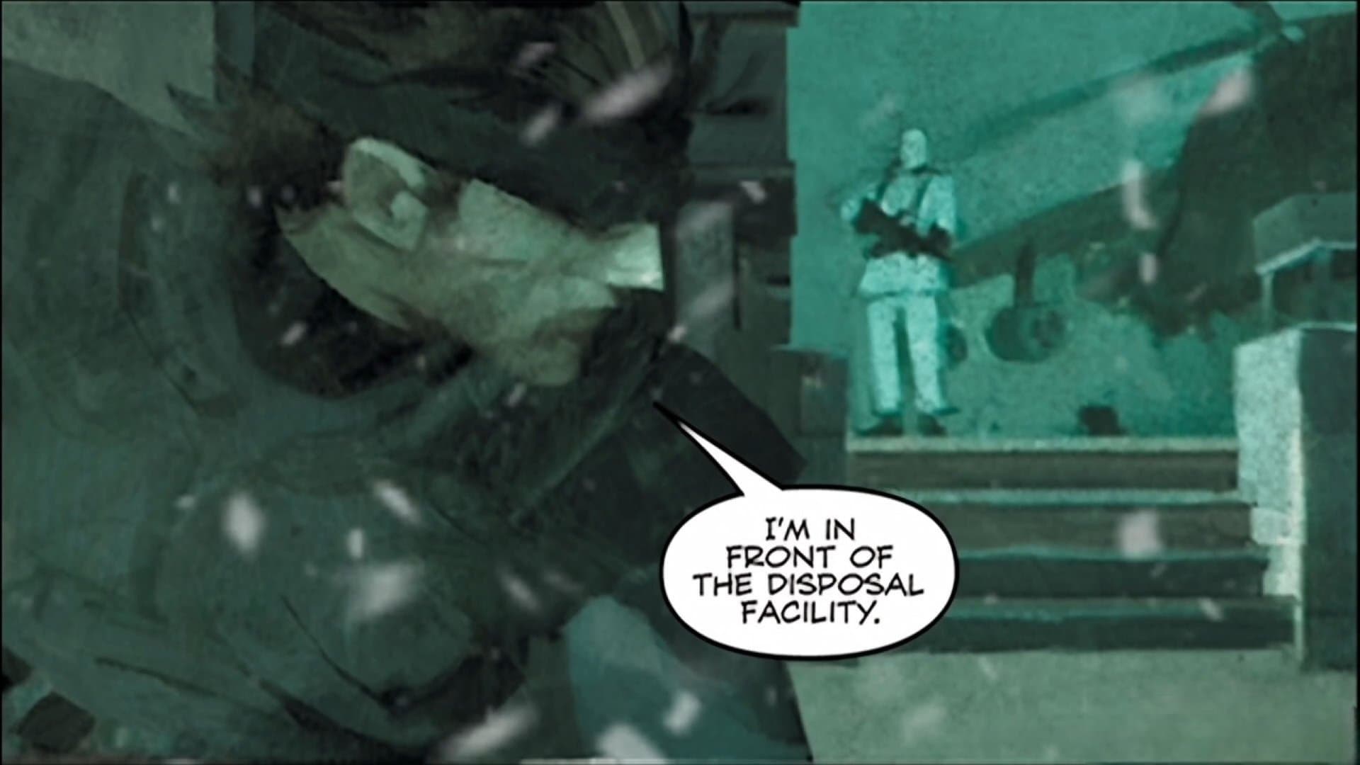 METAL GEAR SOLID BANDE DESSINÉE