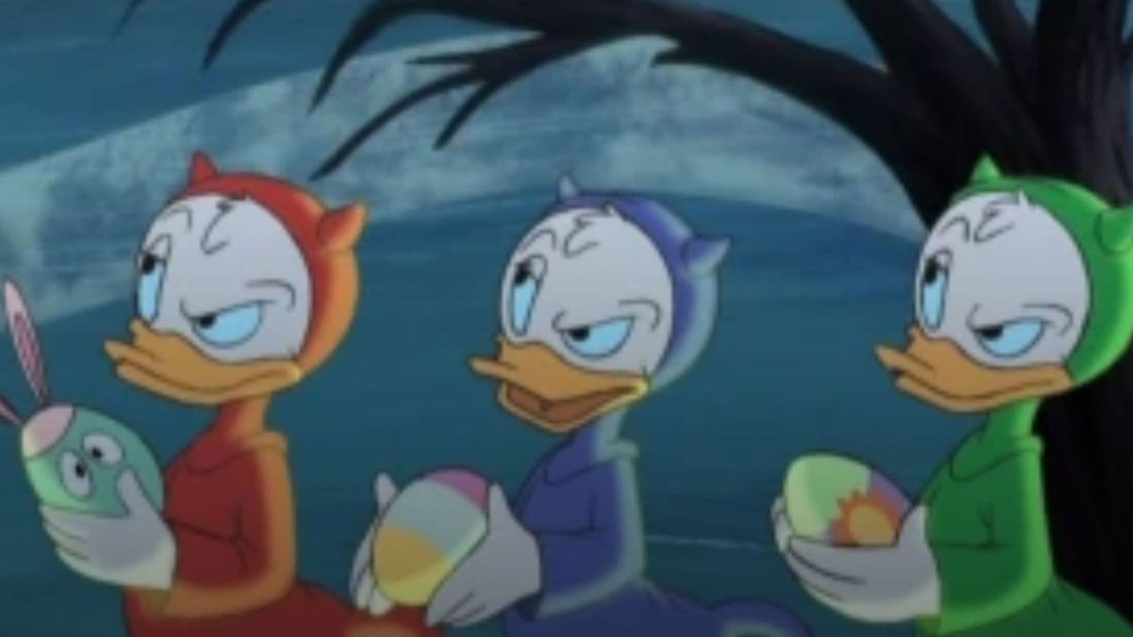 Donald's Halloween Scare