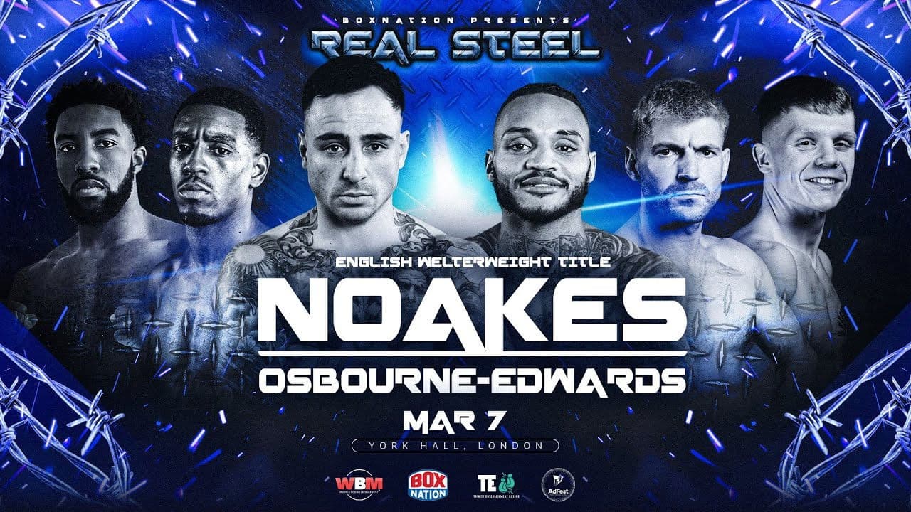 Sean Noakes vs. Jermaine Osbourne-Edwards