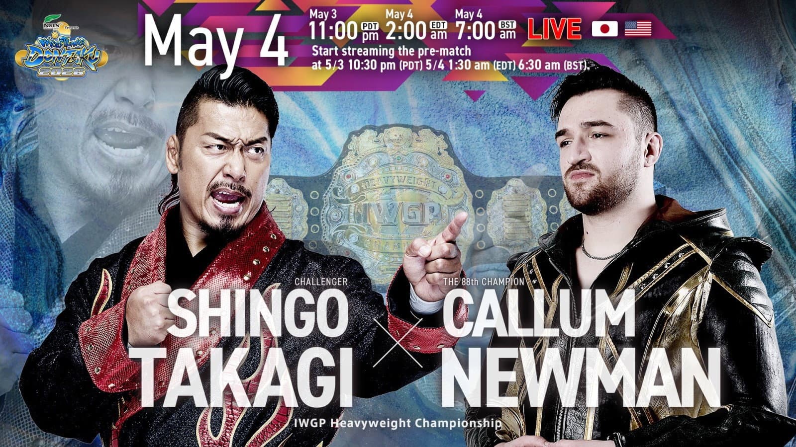 NJPW Wrestling Dontaku 2026 - Day 2