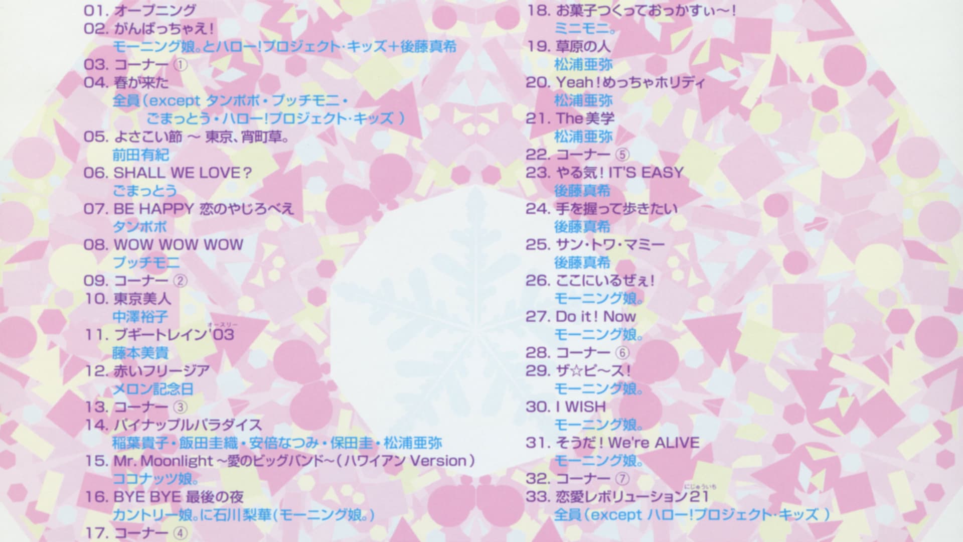 Hello! Project 2003 Winter～楽しんじゃってます！～