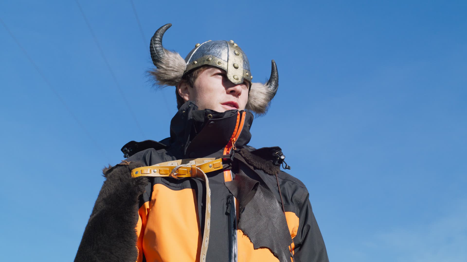 Laurent dans le vent