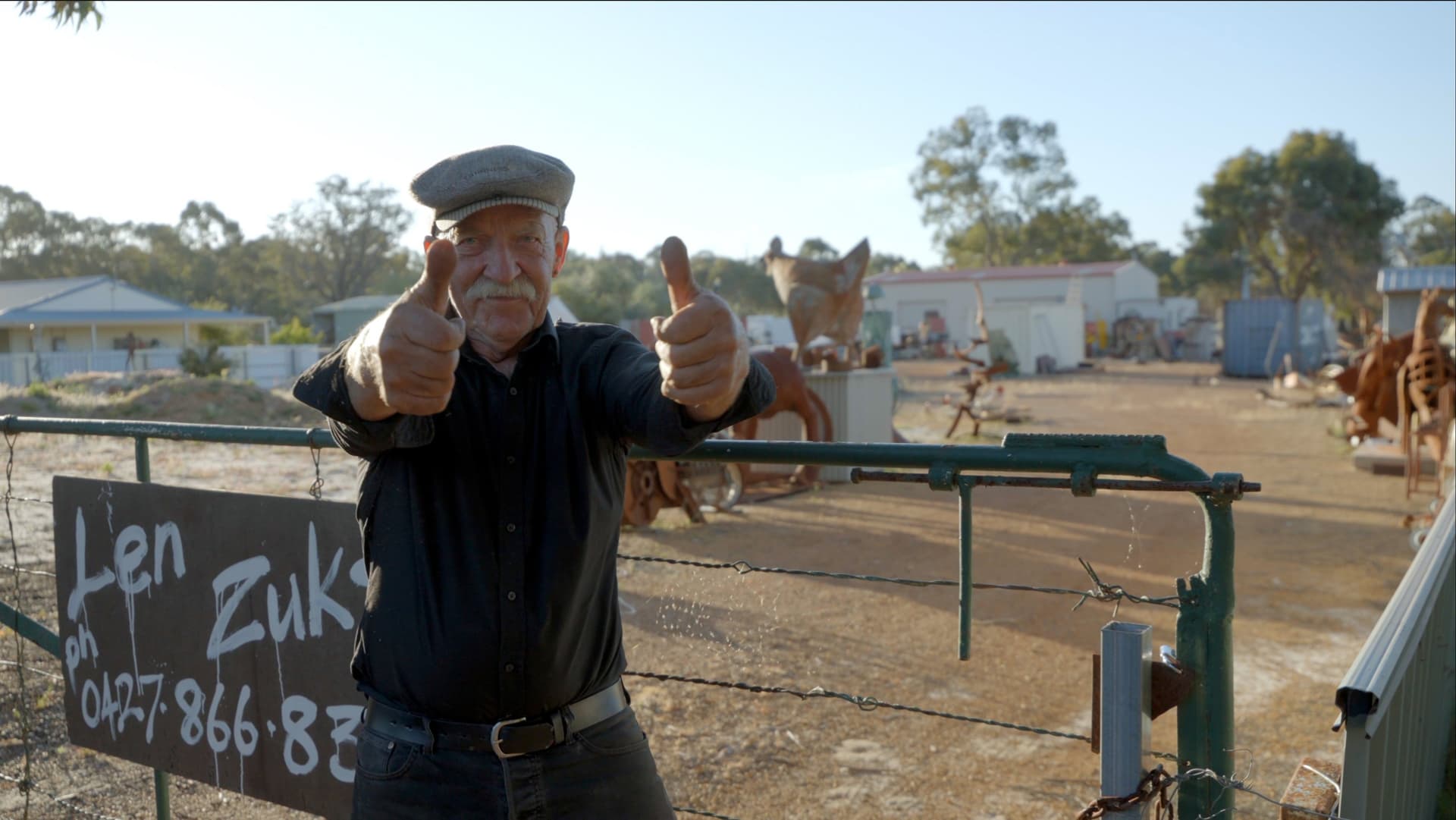 The Last Rooster - Artist Len Zuks