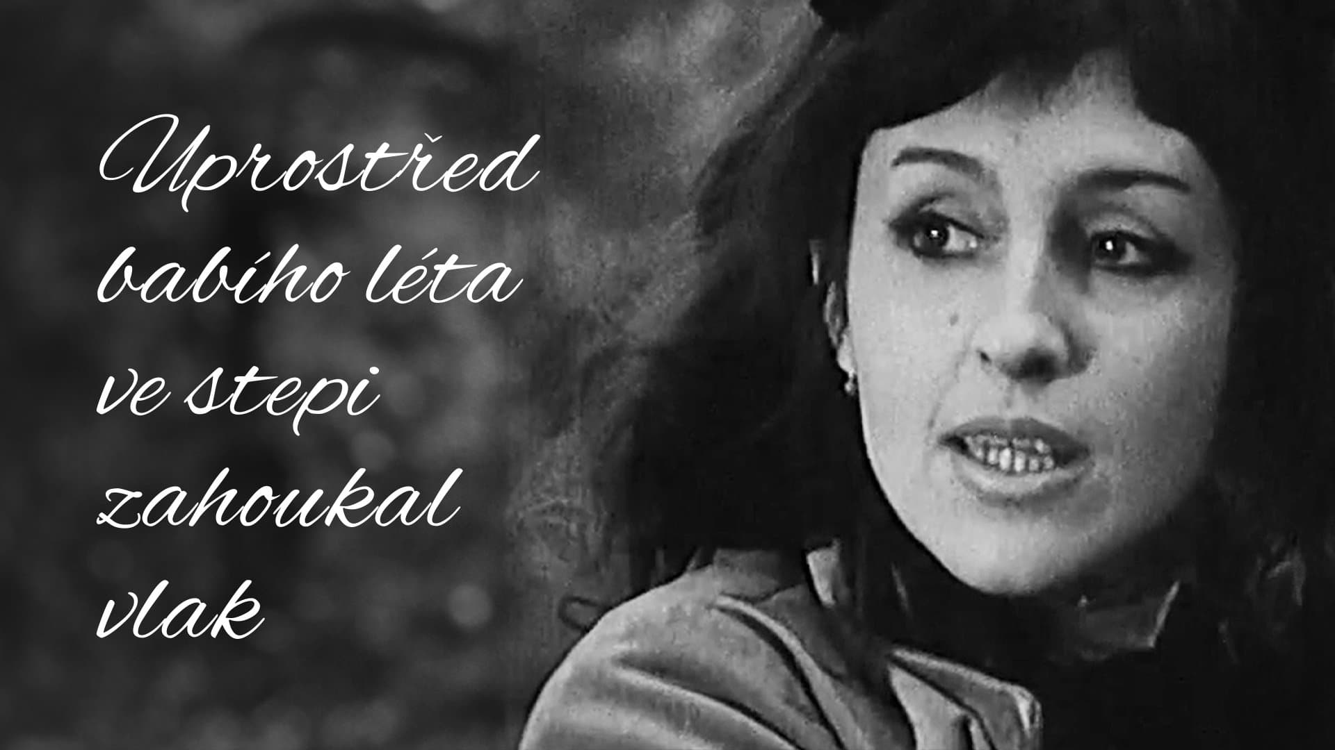 Uprostřed babího léta ve stepi zahoukal vlak