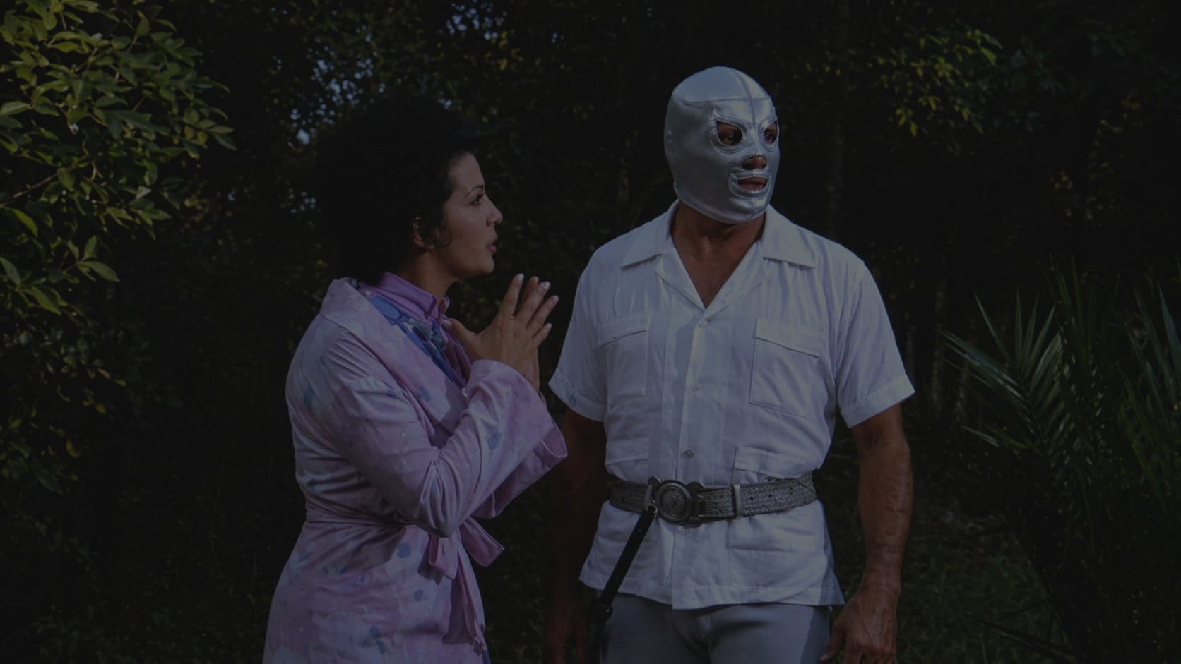 Santo en la venganza de la momia