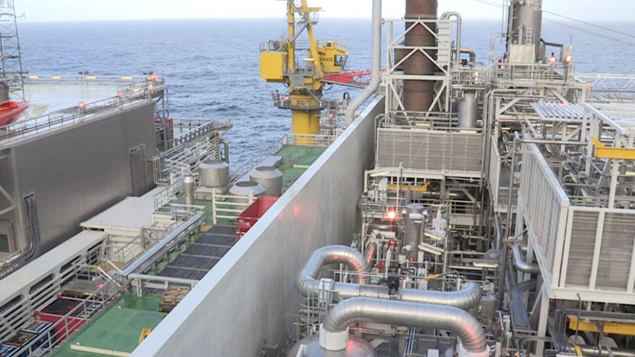 Le plateforme offshore de gjøa