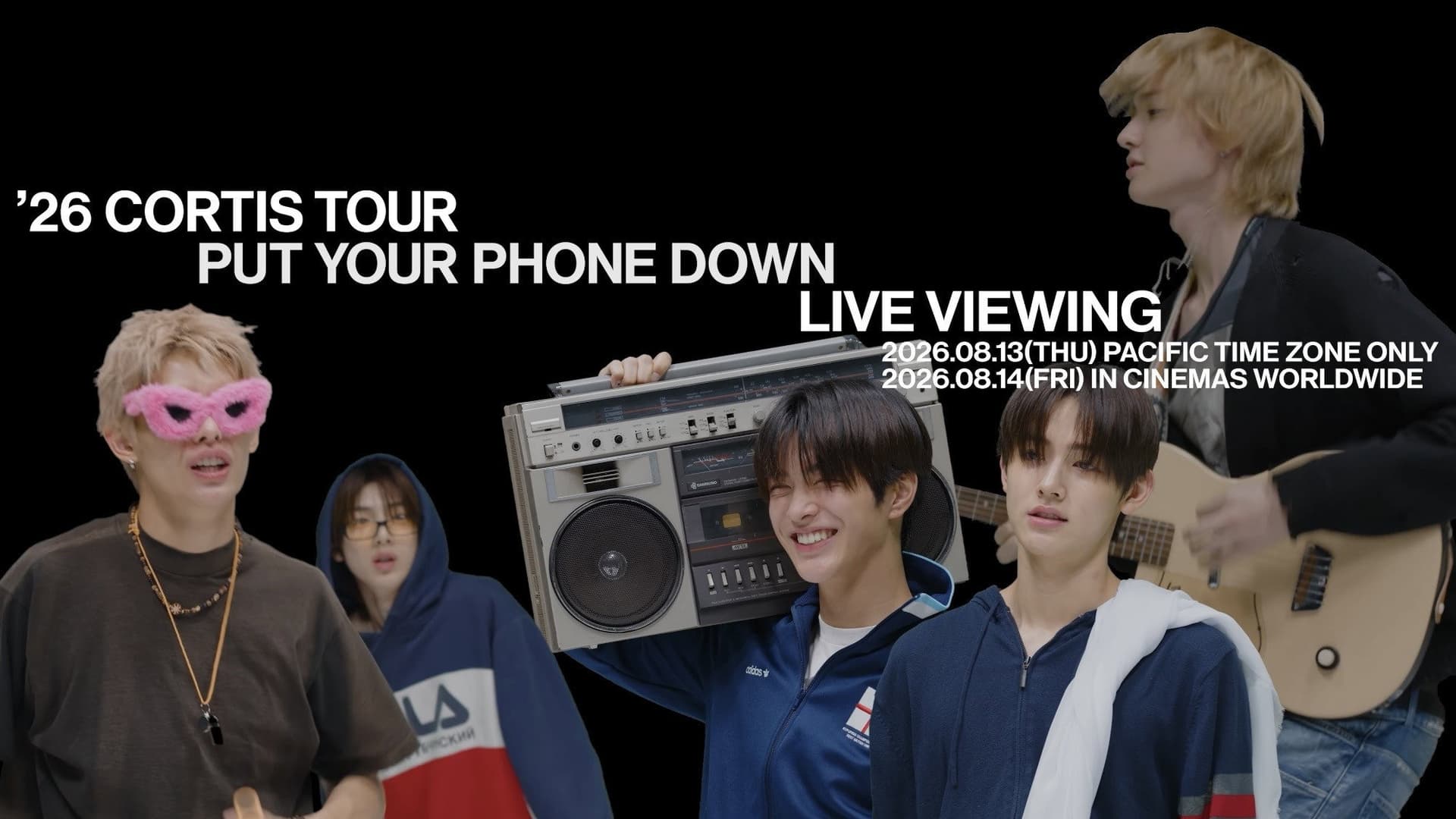 2026 CORTIS TOUR PUT YOUR PHONE DOWN IN LA: LIVE VIEWING