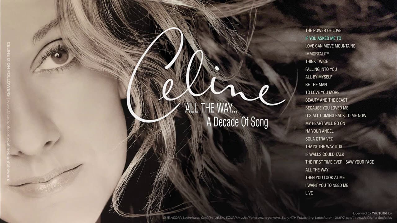 Céline - All the Way... A Decade of Song and Video