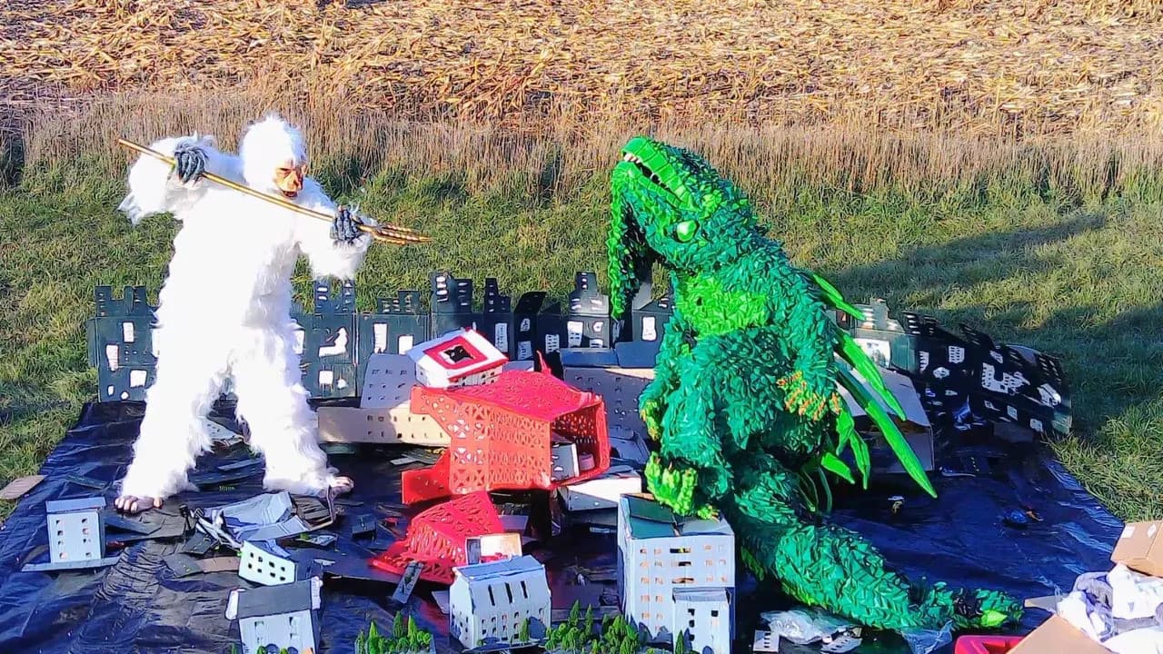 Dragon Lizard Lord vs. Gorilla Monkey King