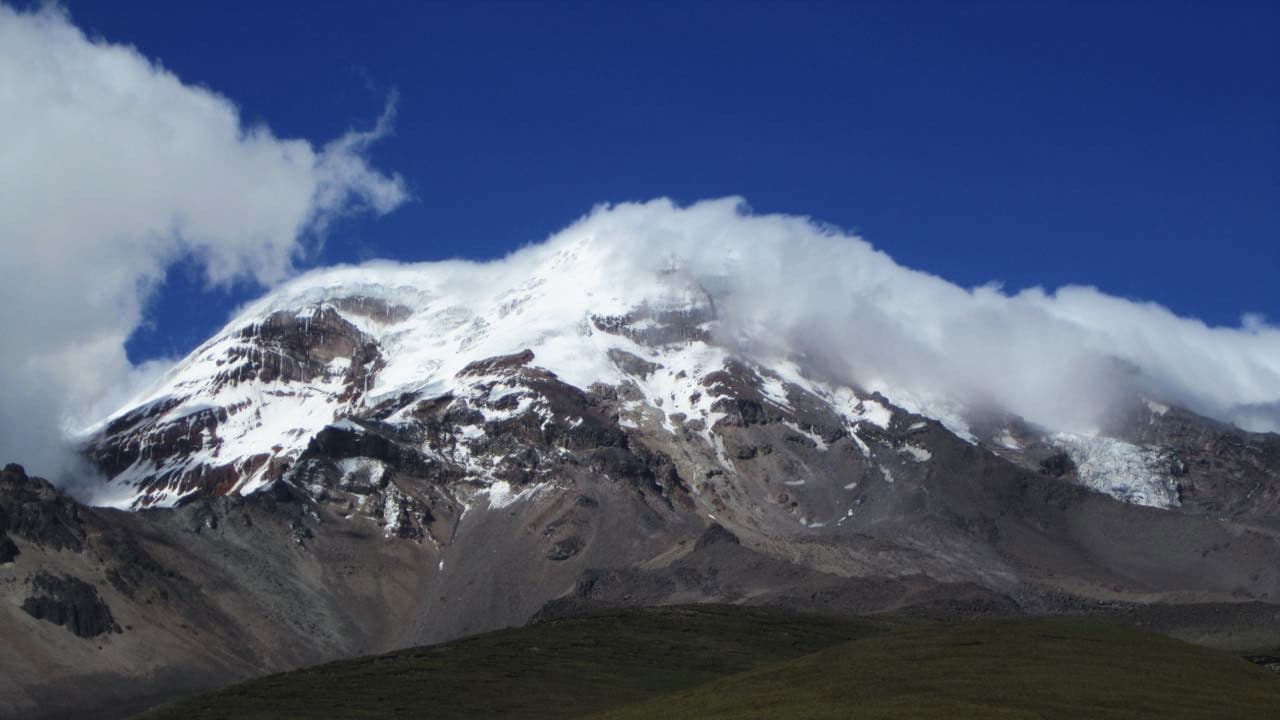 Der Chimborazo "Ersteigung des 6267m hohen Berges"