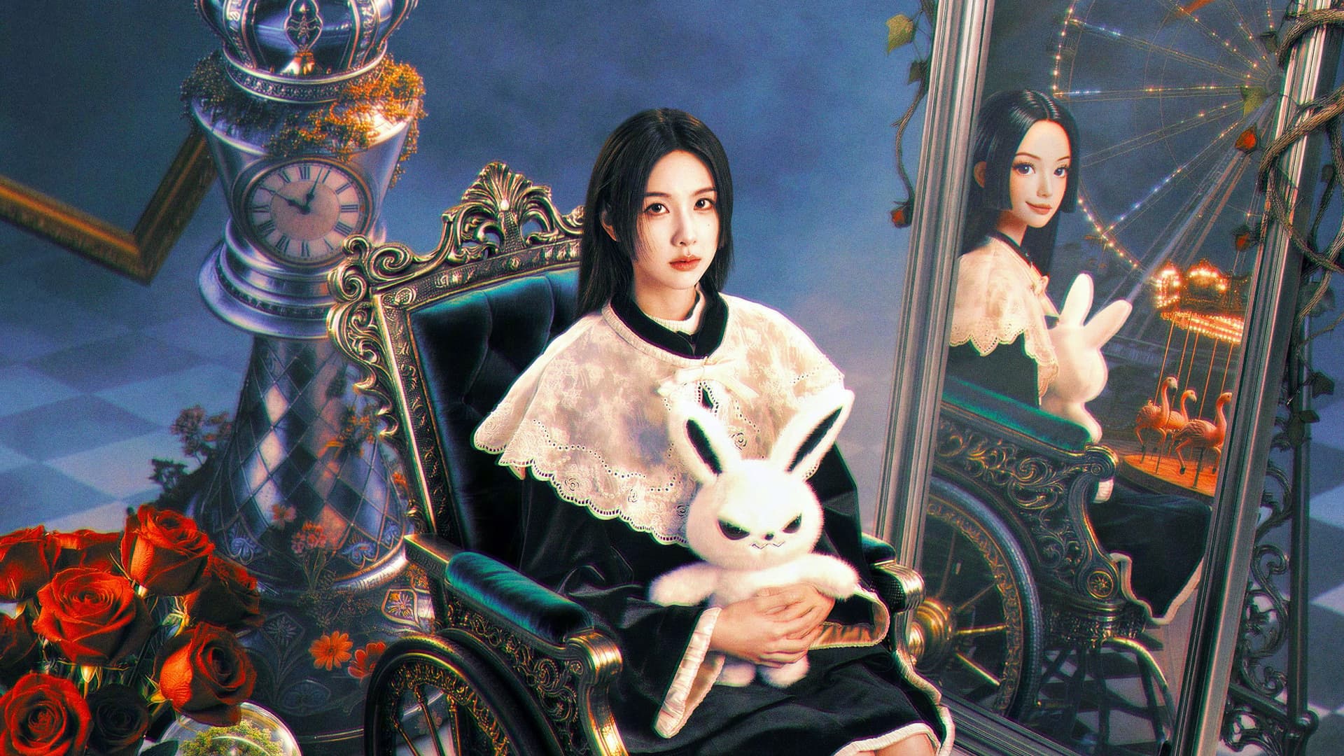 今天也没变成玩偶呢