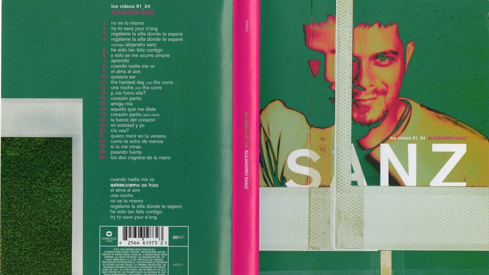 Alejandro Sanz: Los Videos 91-04