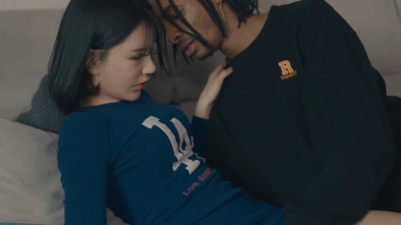 흑인에게 미친 여친