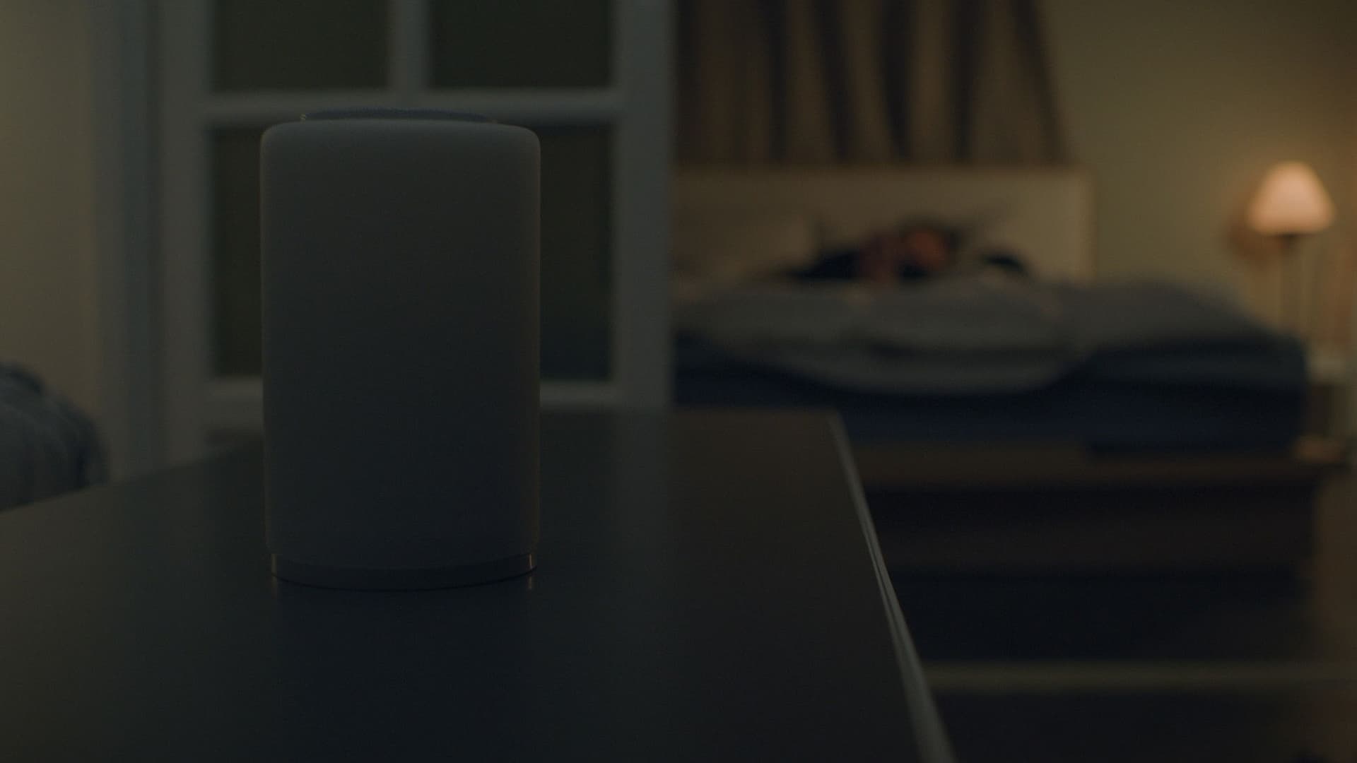 한밤중 은하수 푸른빛