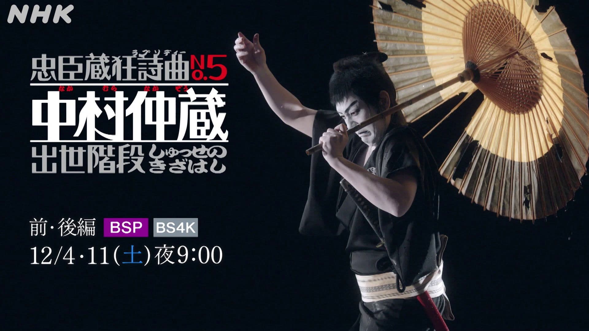 忠臣蔵狂詩曲No.5 中村仲蔵 出世階段