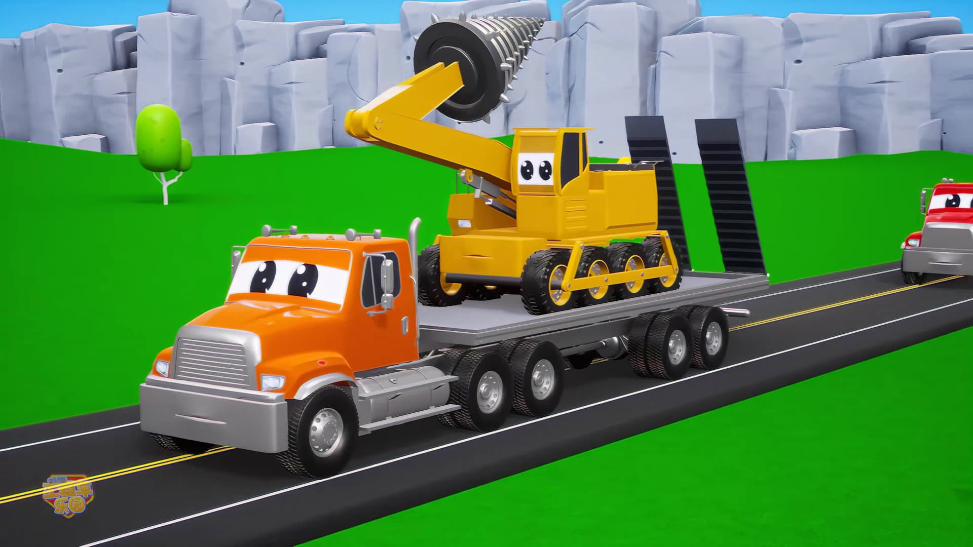 汽车世界之工程车乐园