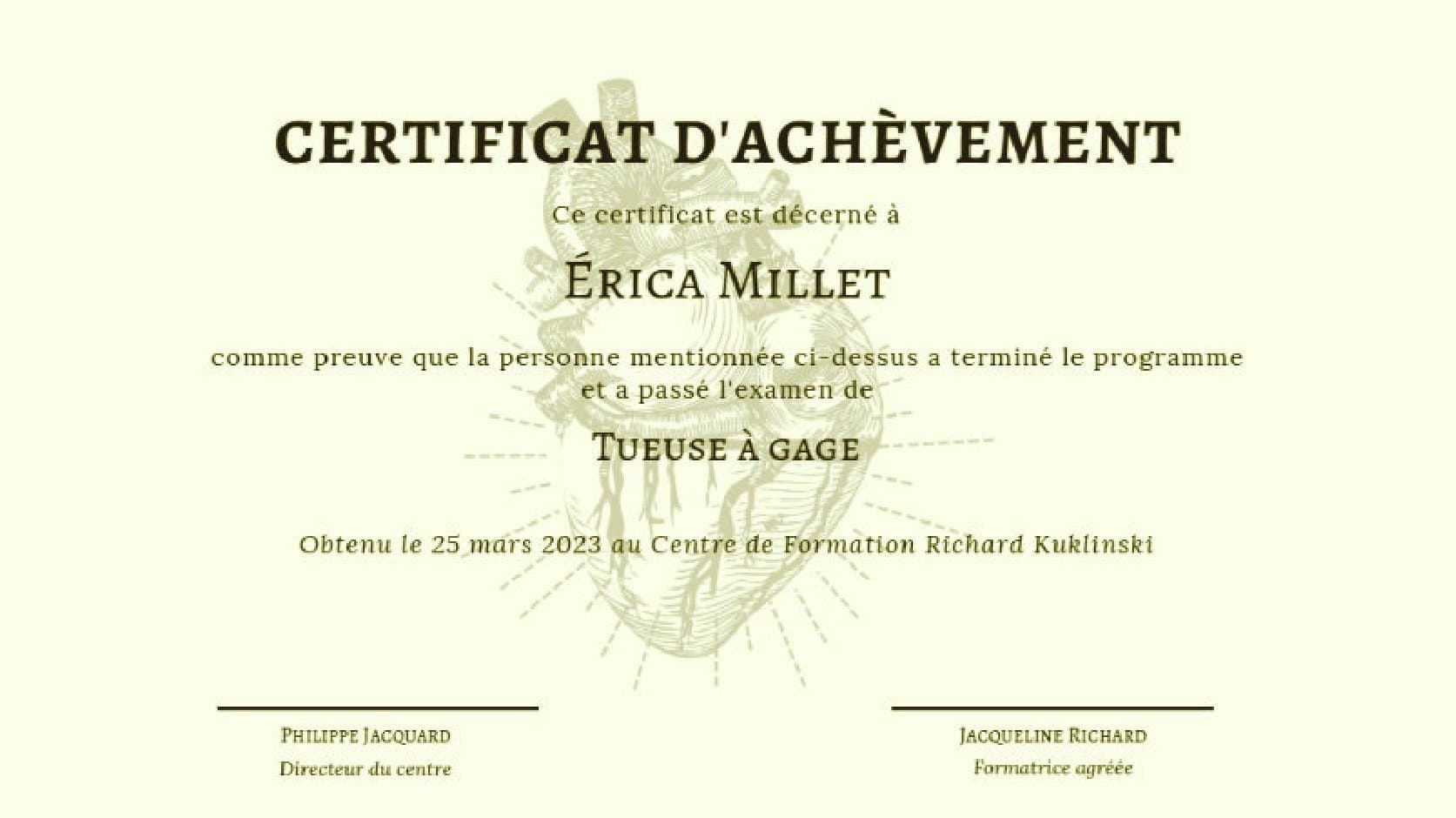 La loi Loom : au coeur du métier de tueur à gage