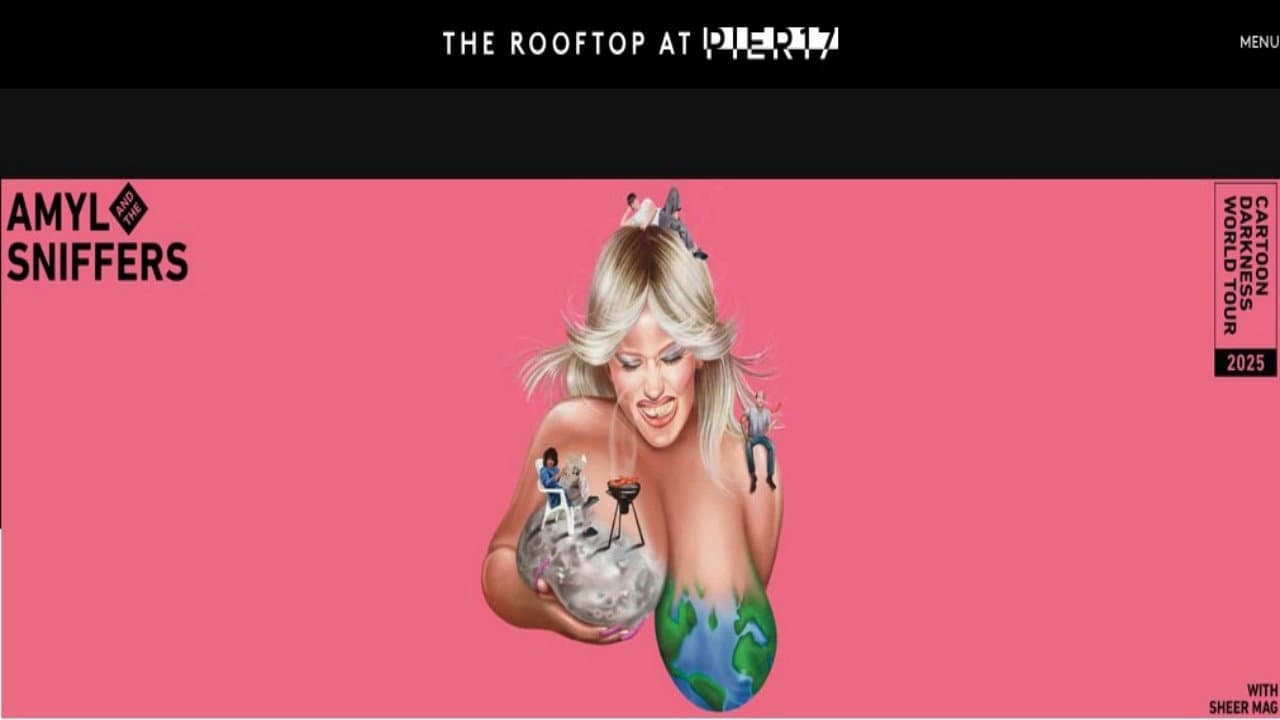Amyl and the Sniffers - Live The Rooftop at Pier 17