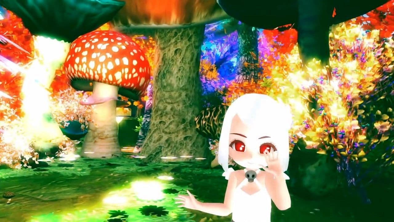 森の妖精 キノコの娘 / アニメちゃんに会える国