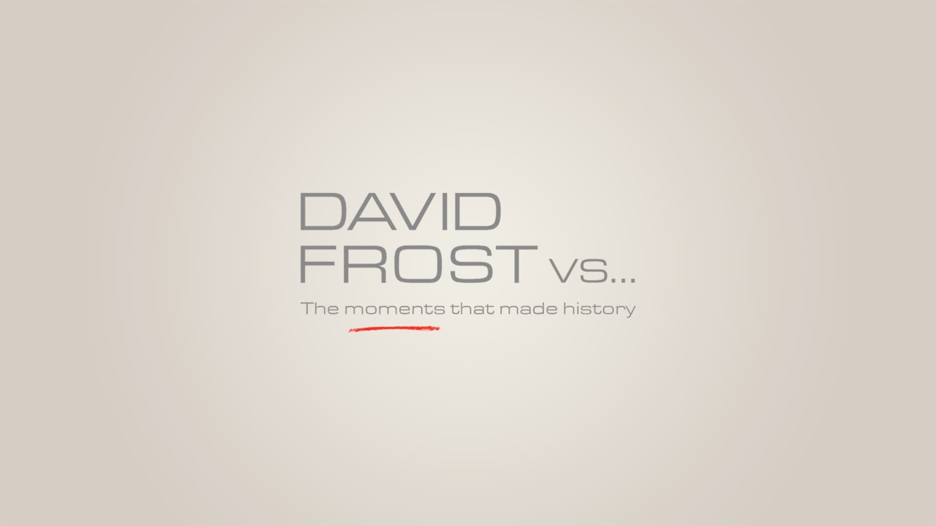 David Frost Vs