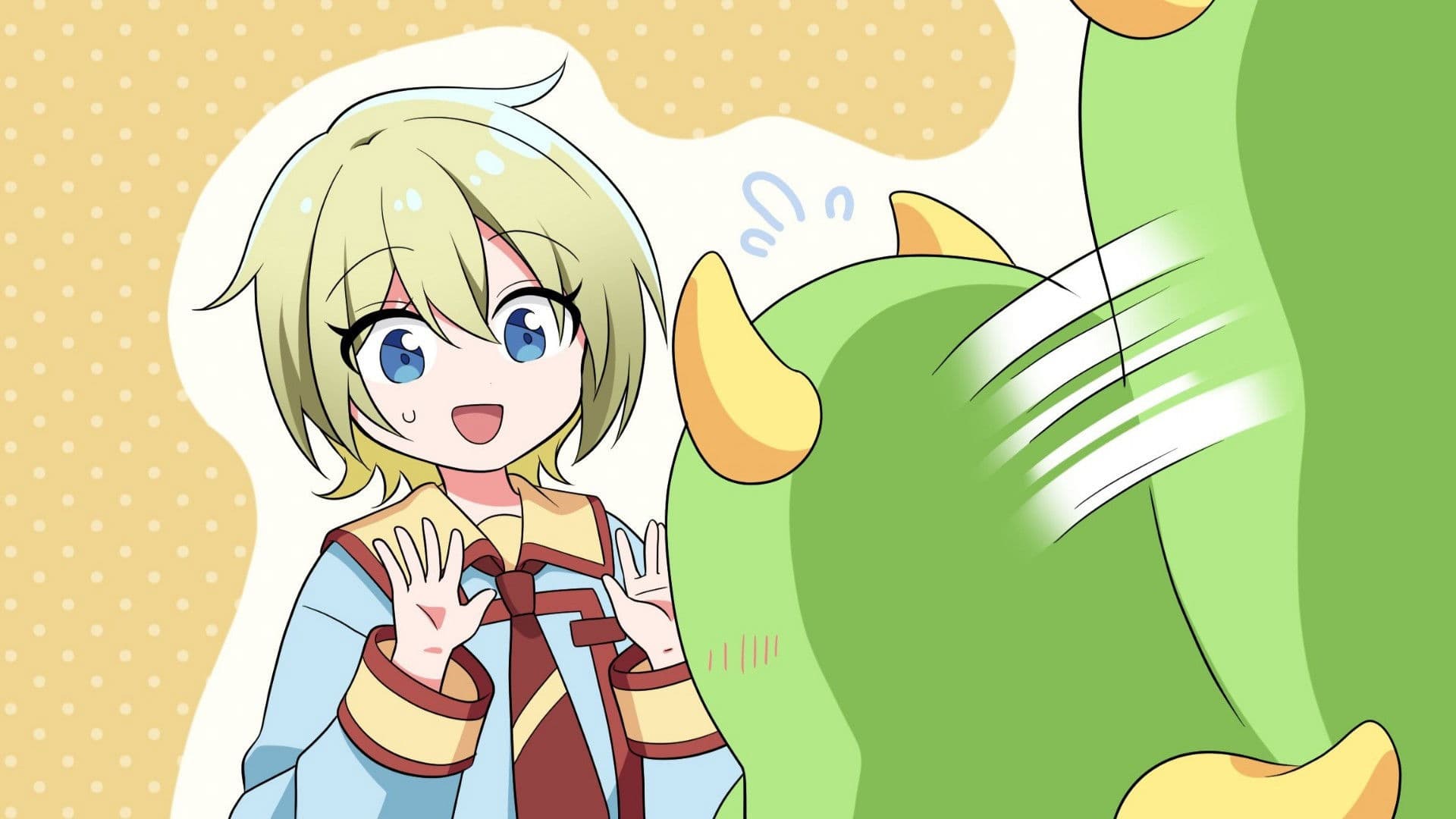 放送室の着ぐるみガール