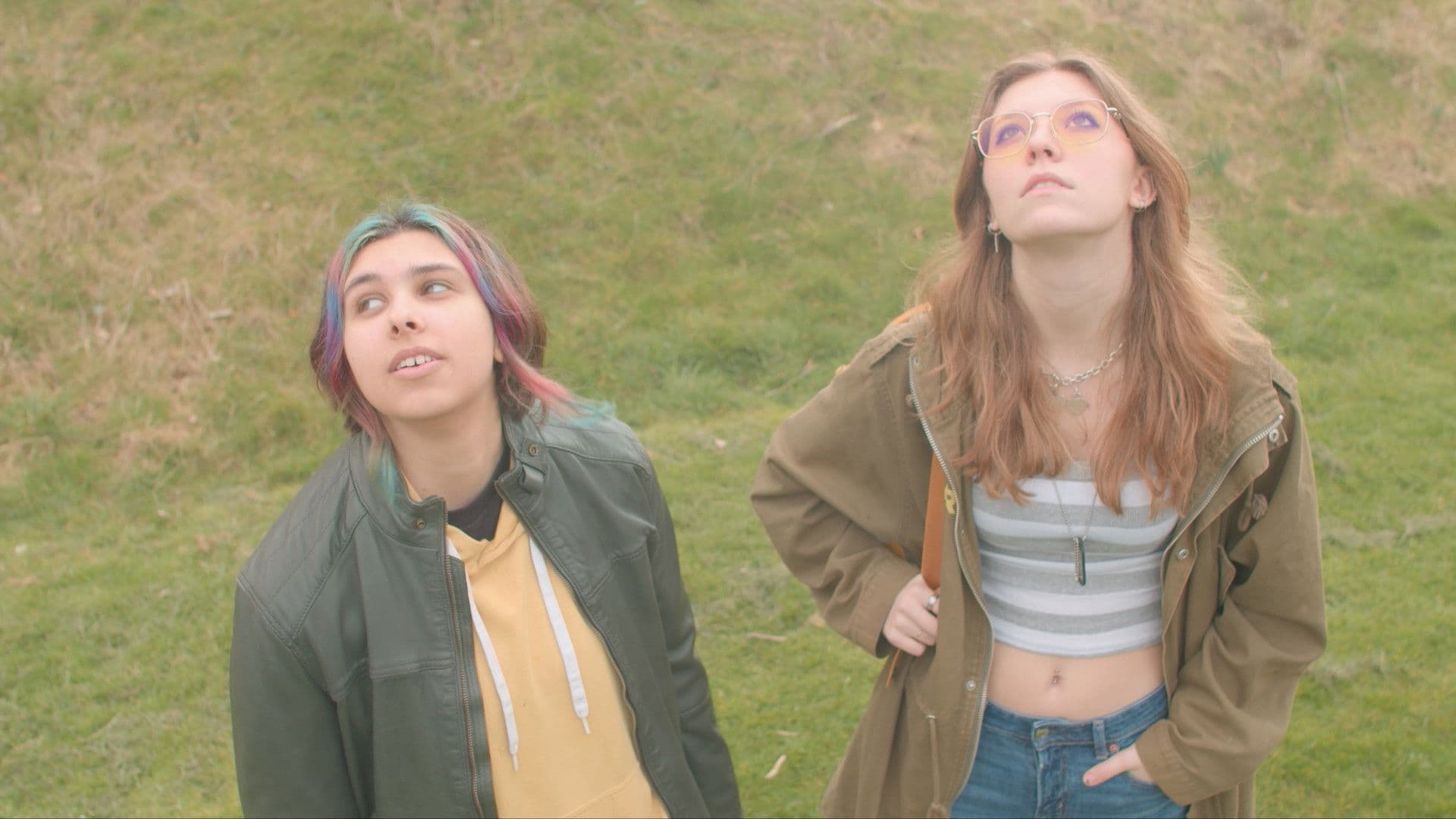 There's an orange on the ground