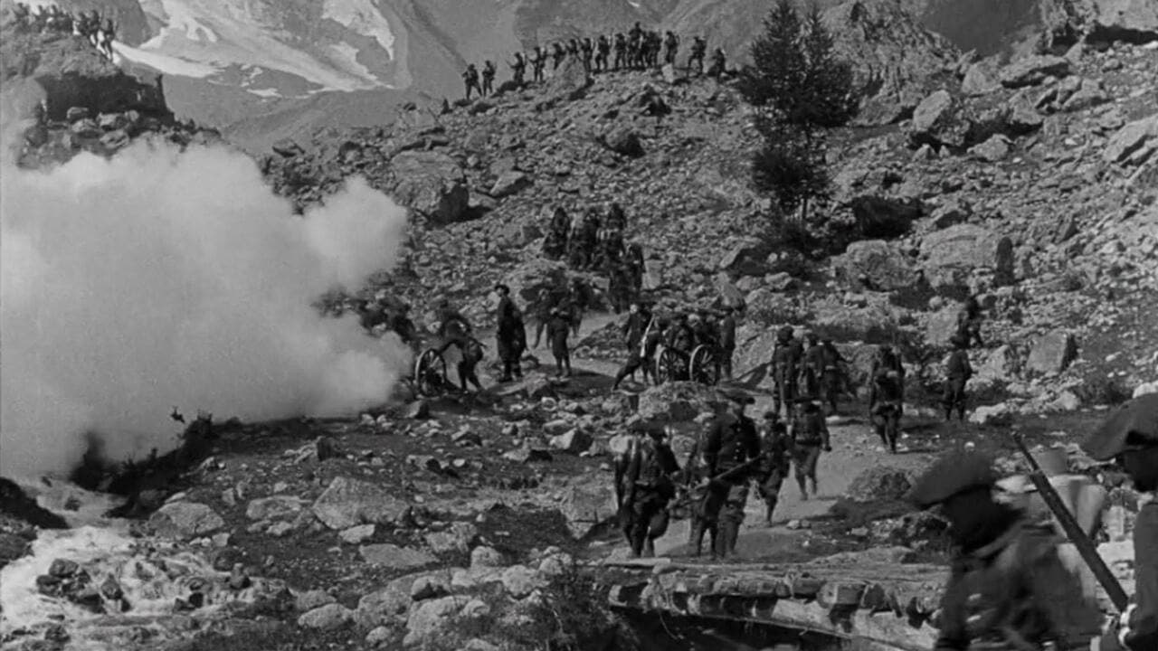 Batterie dans la montagne