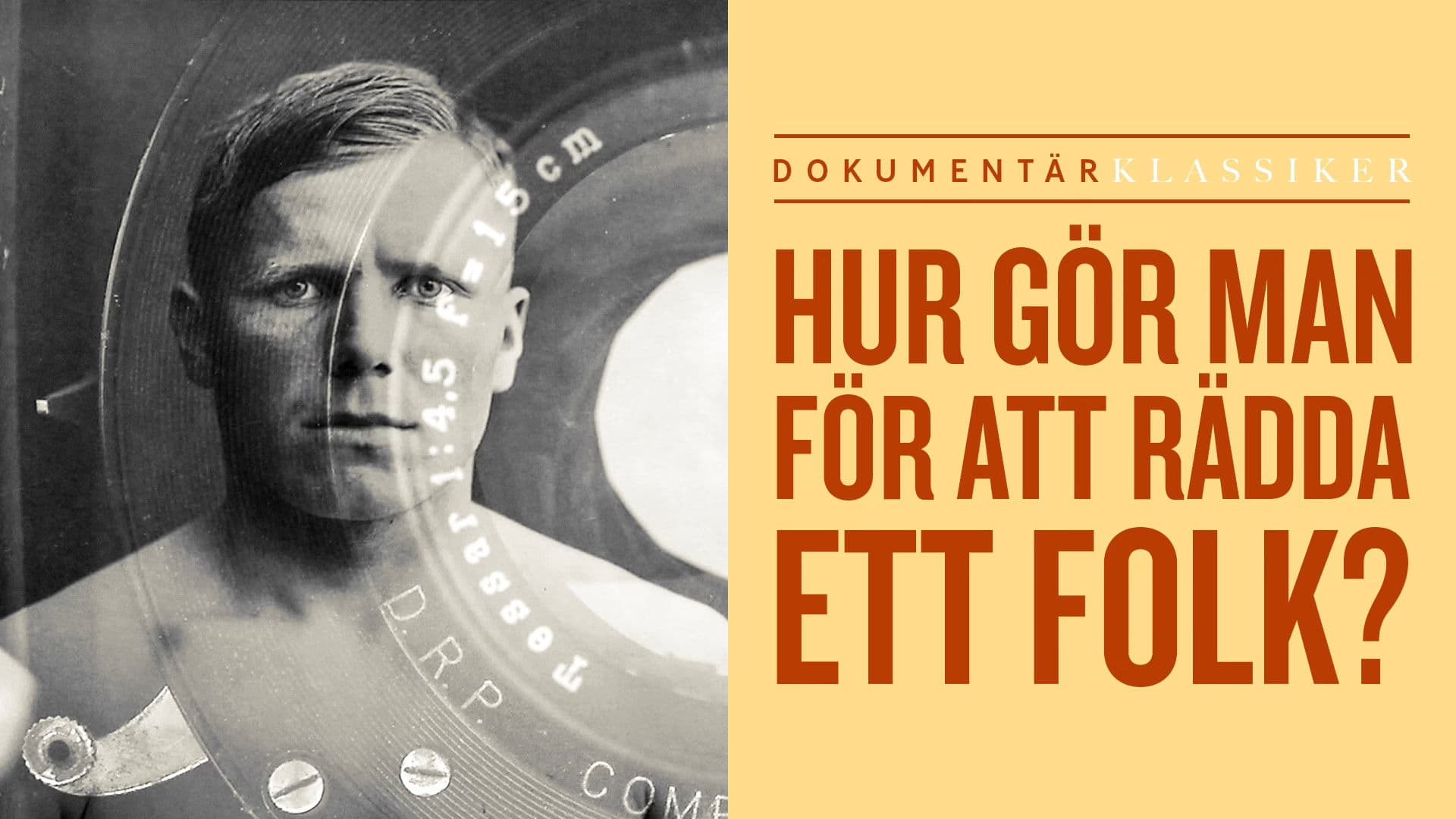 Hur gör man för att rädda ett folk?