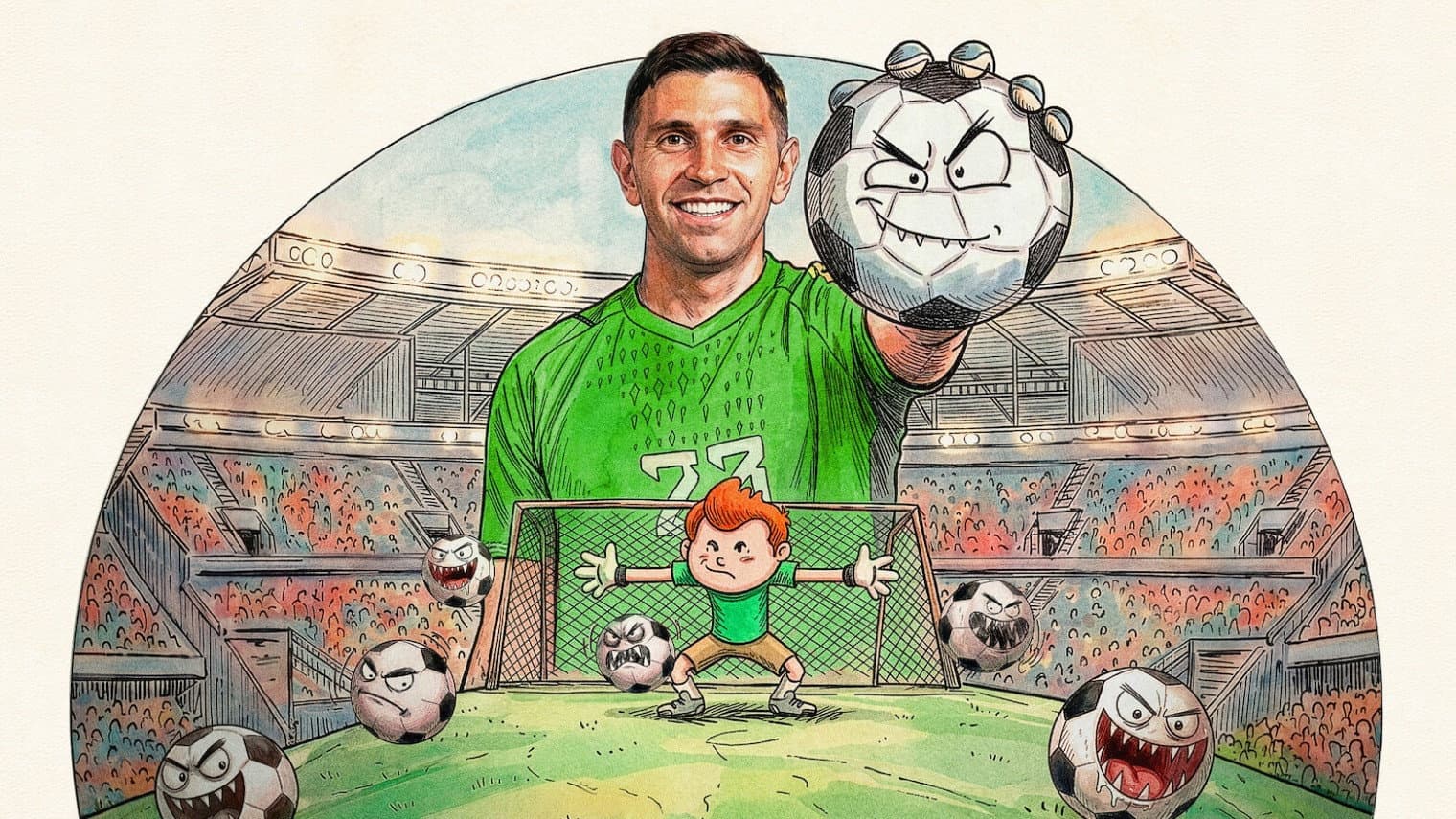 Dibu Martínez: El pibe que ataja el tiempo