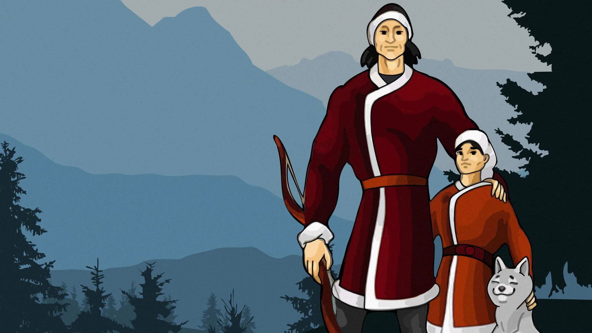 Охотник и его сын