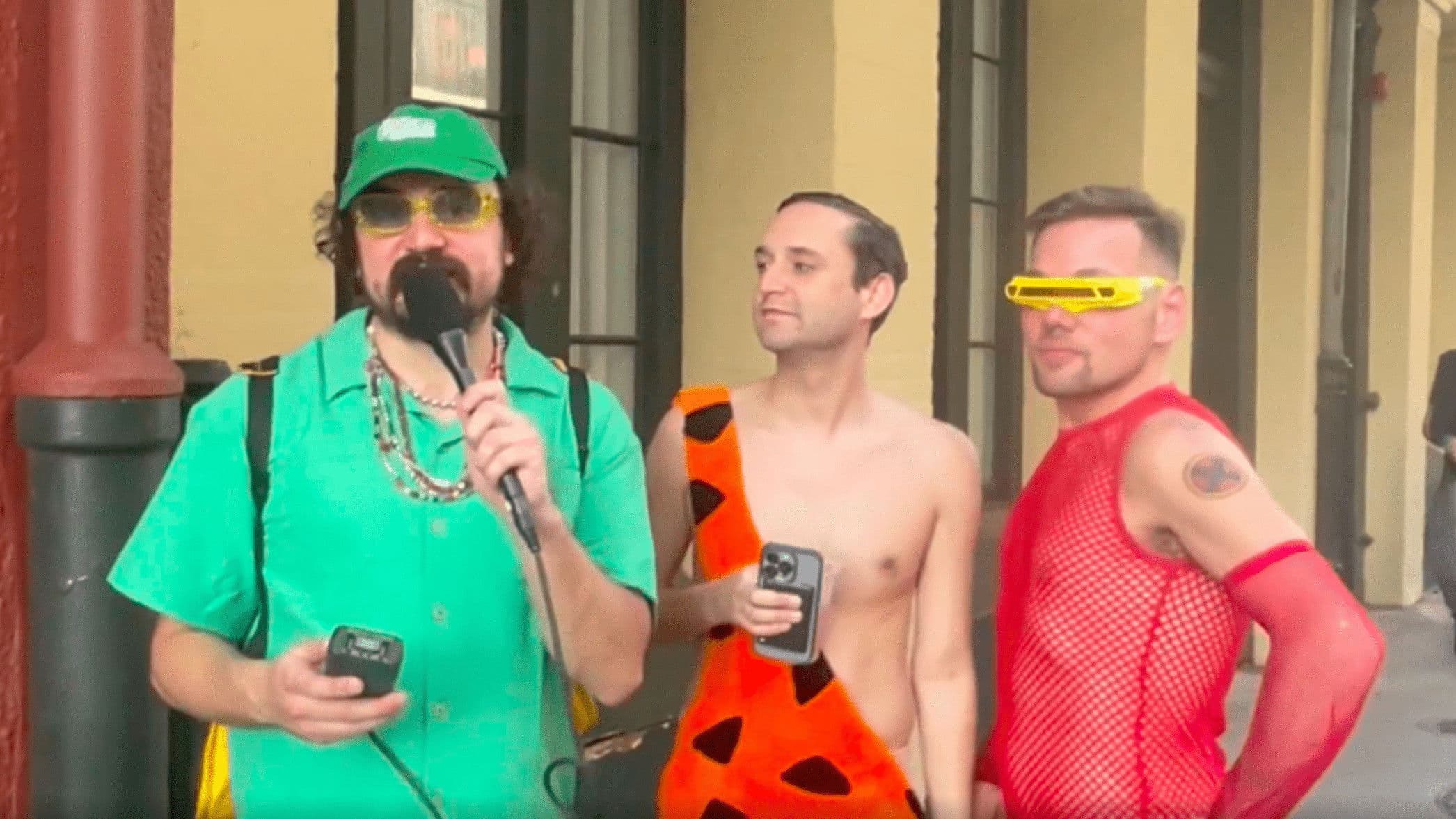 Seeking Derangements at Mardi Gras