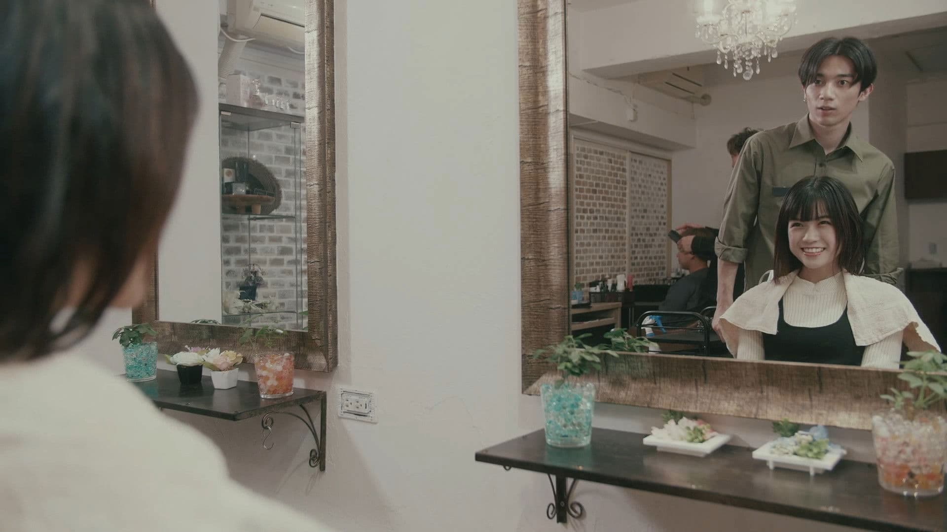 お雛様のヘアカット