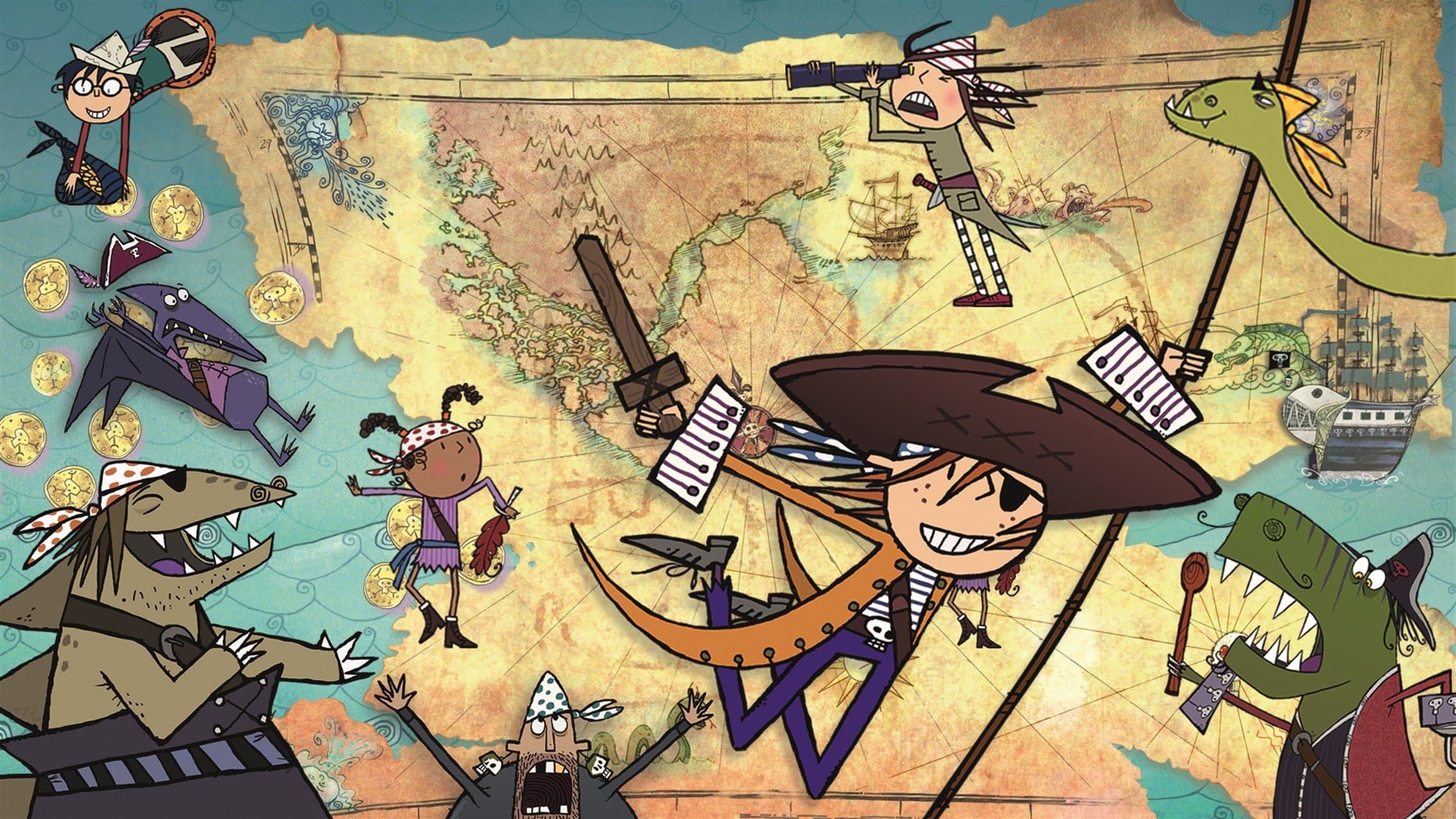 Captain Flinn and the Pirate Dinosaurs