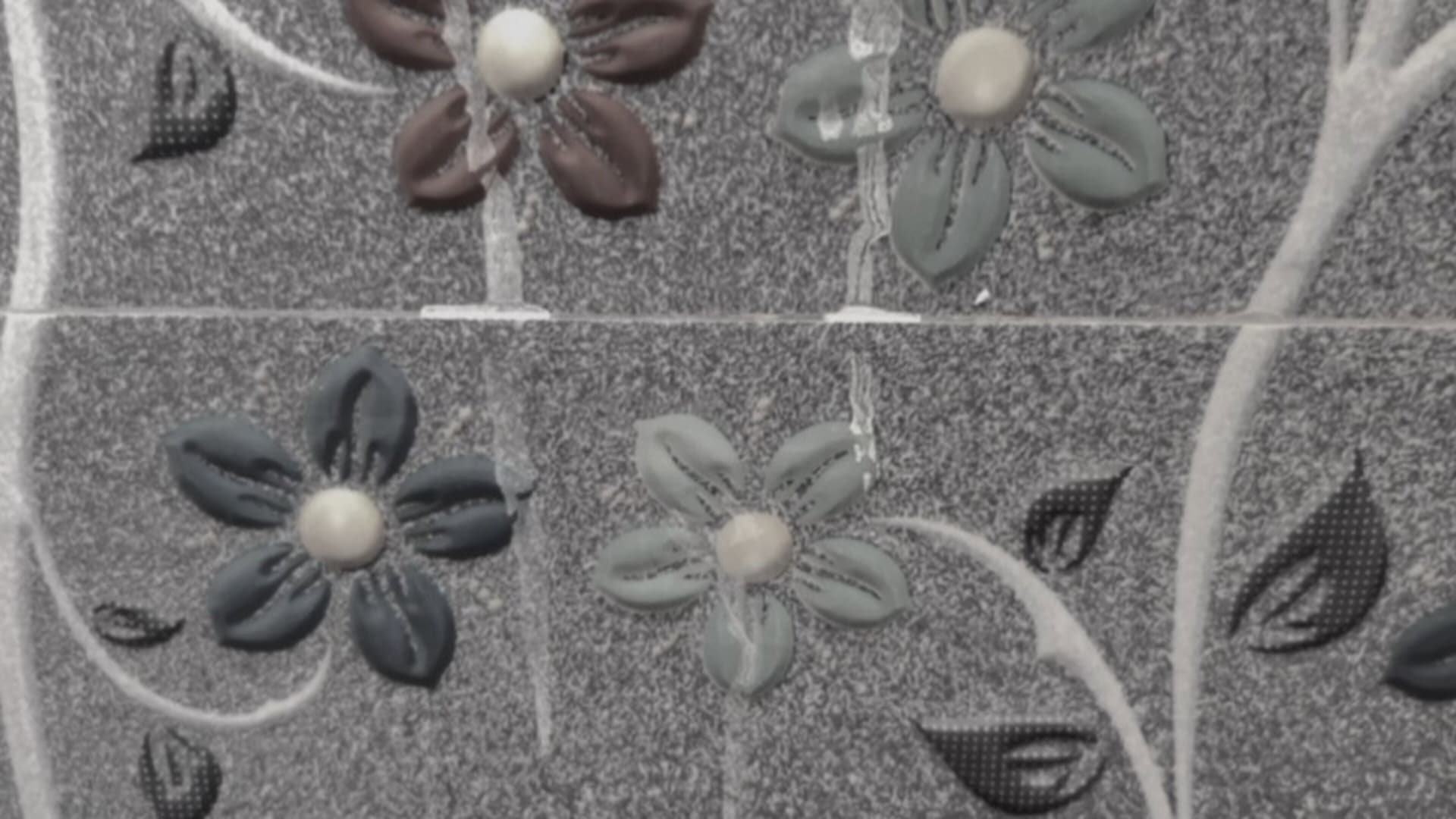 Etched Flowers