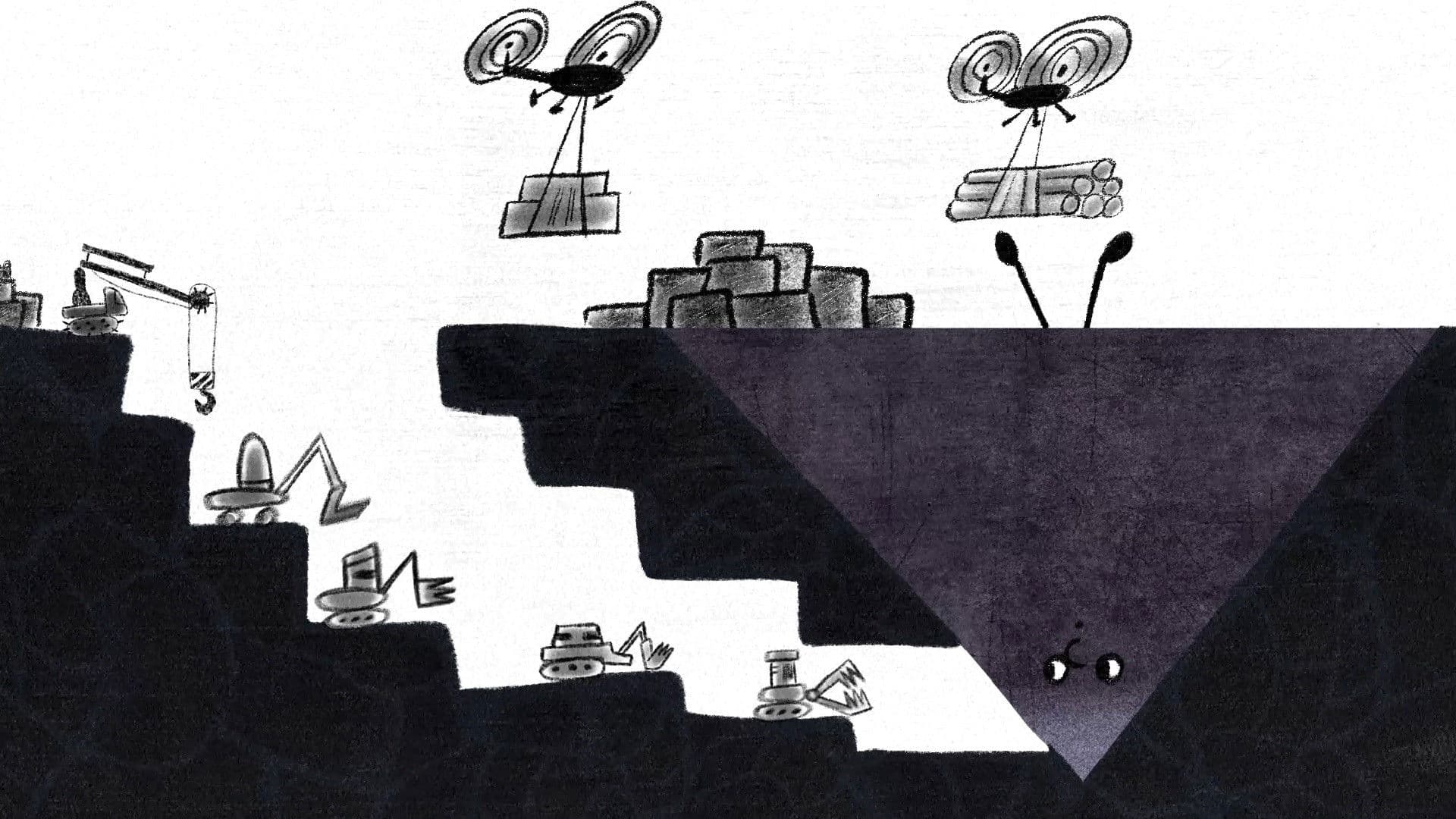 Жила-была гора