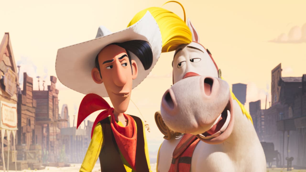 Lucky Luke dans Bienvenue à Fanga Town