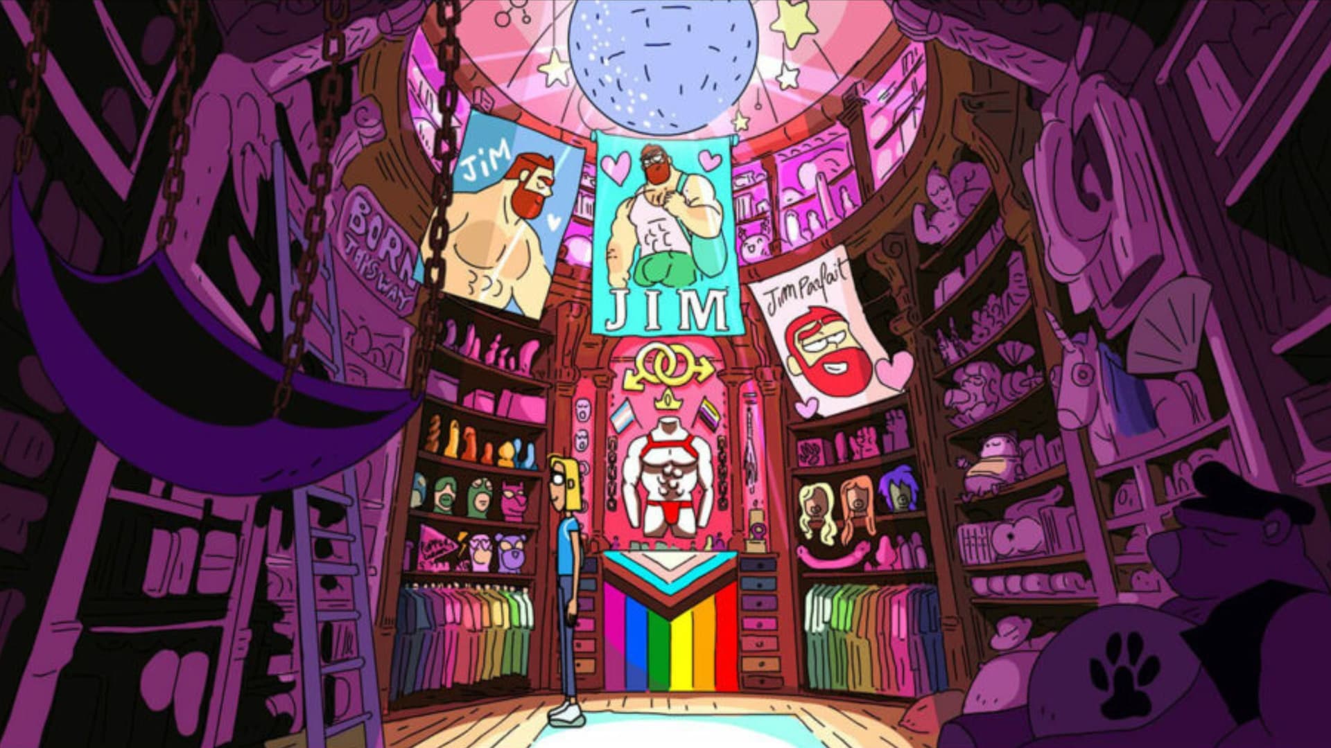 Jim Queen à la recherche de la Chloroqueer